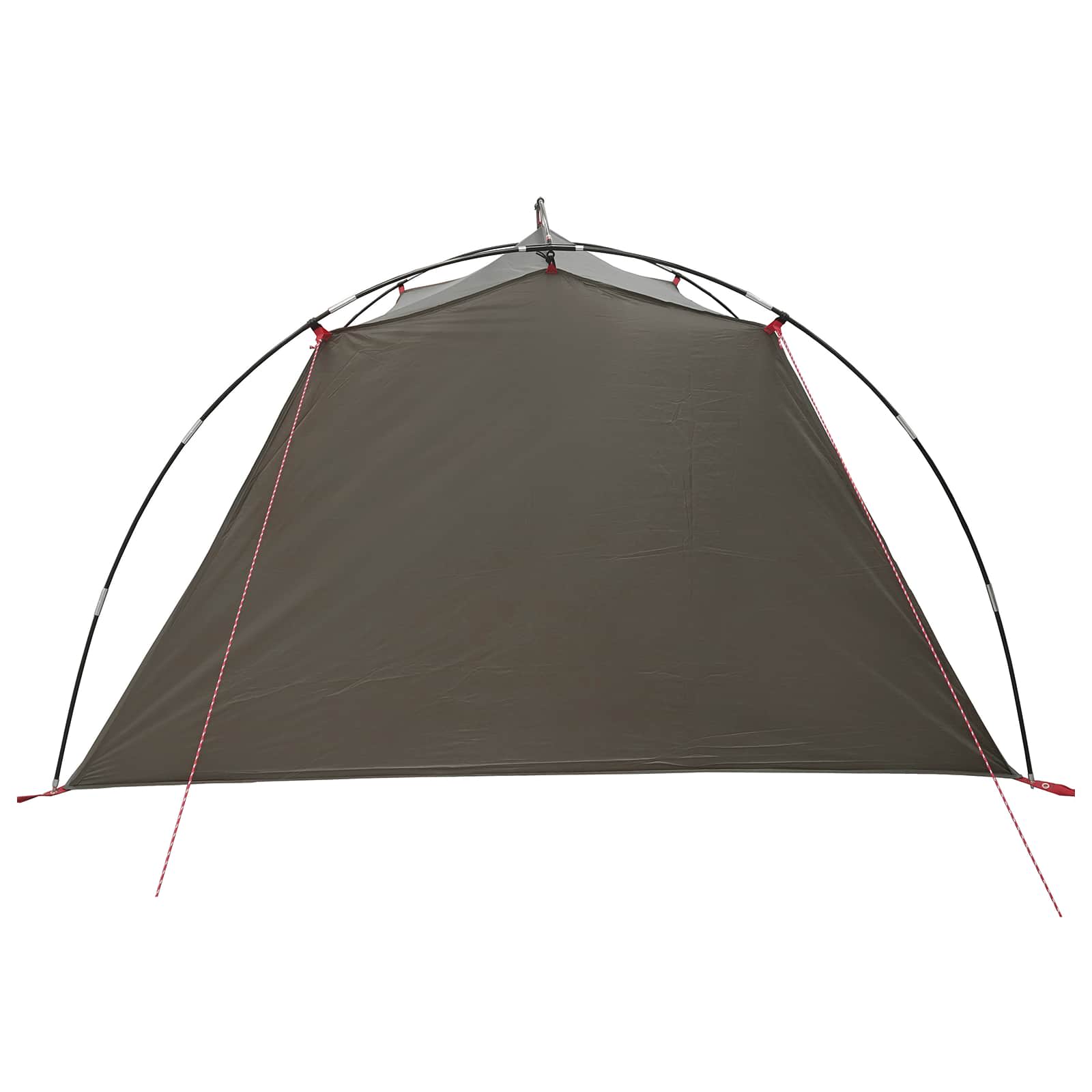 Tenda a tunnel 4 persona Marrone e Grigio