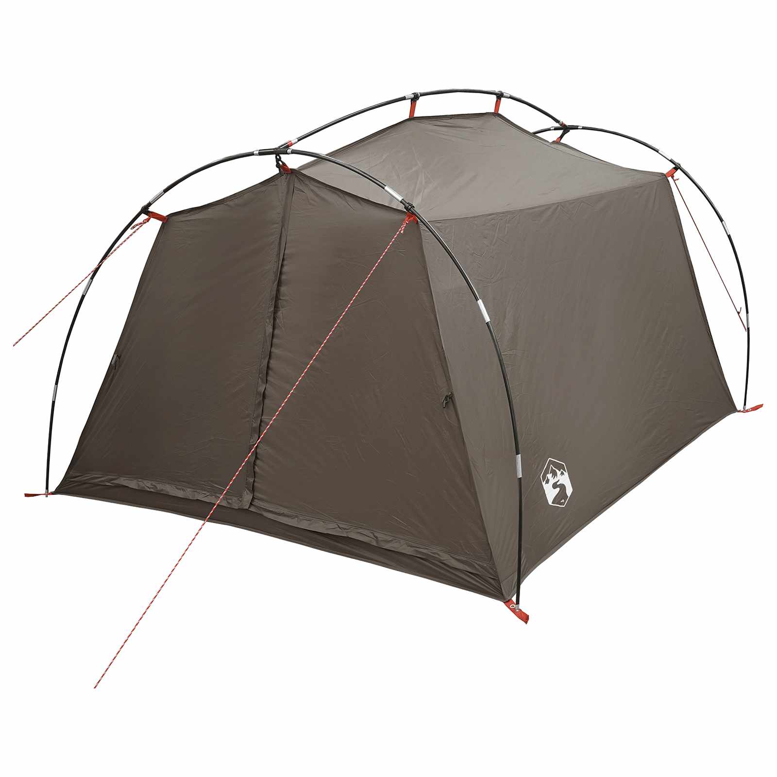 Tenda a tunnel 2 persona Marrone e Grigio