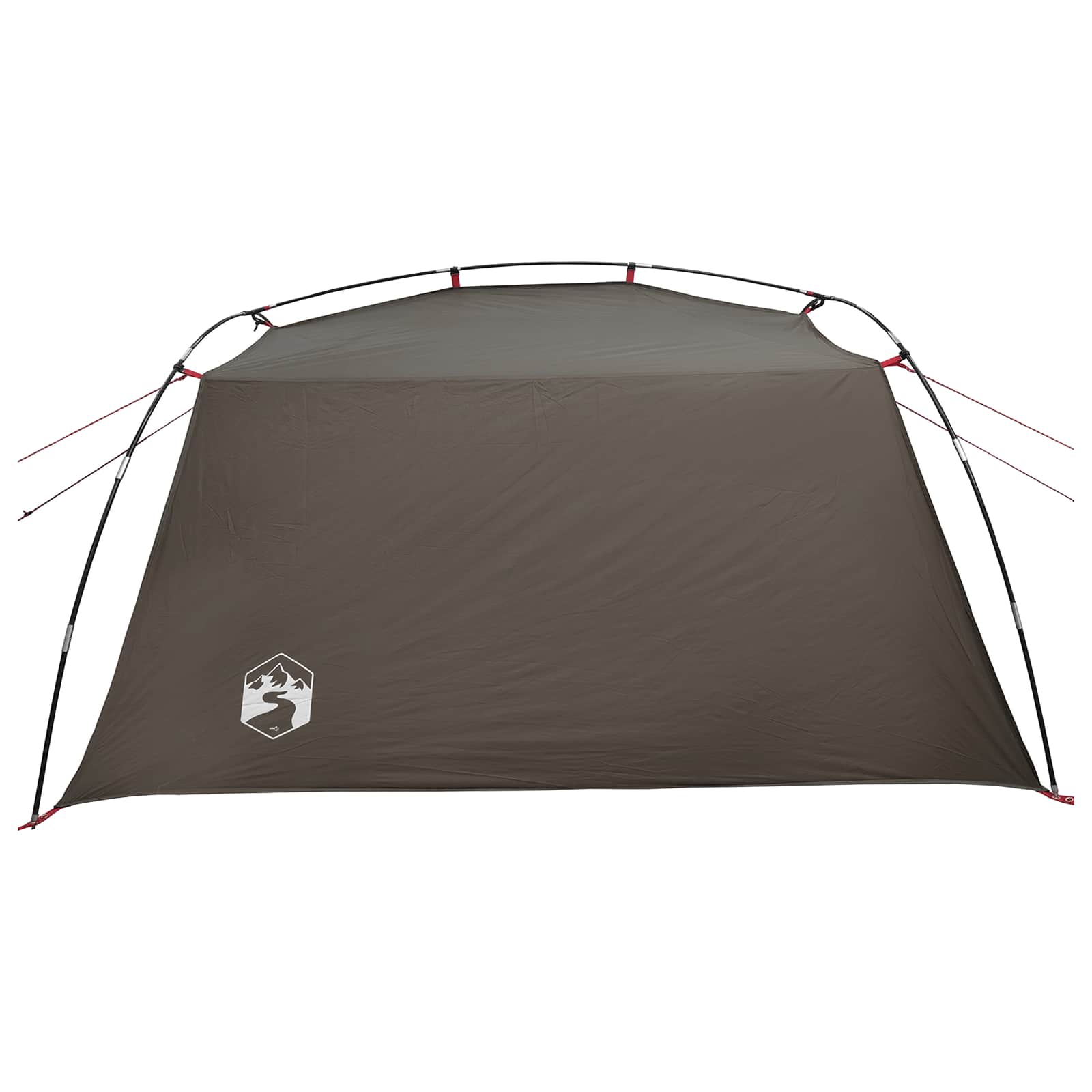Tenda a tunnel 2 persona Marrone e Grigio