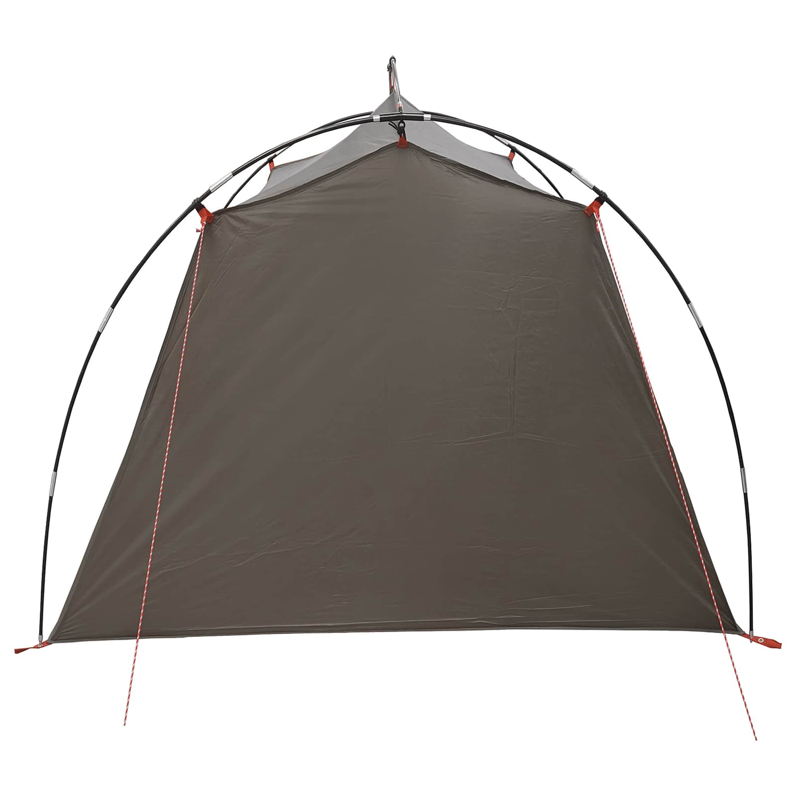 Tenda a tunnel 2 persona Marrone e Grigio