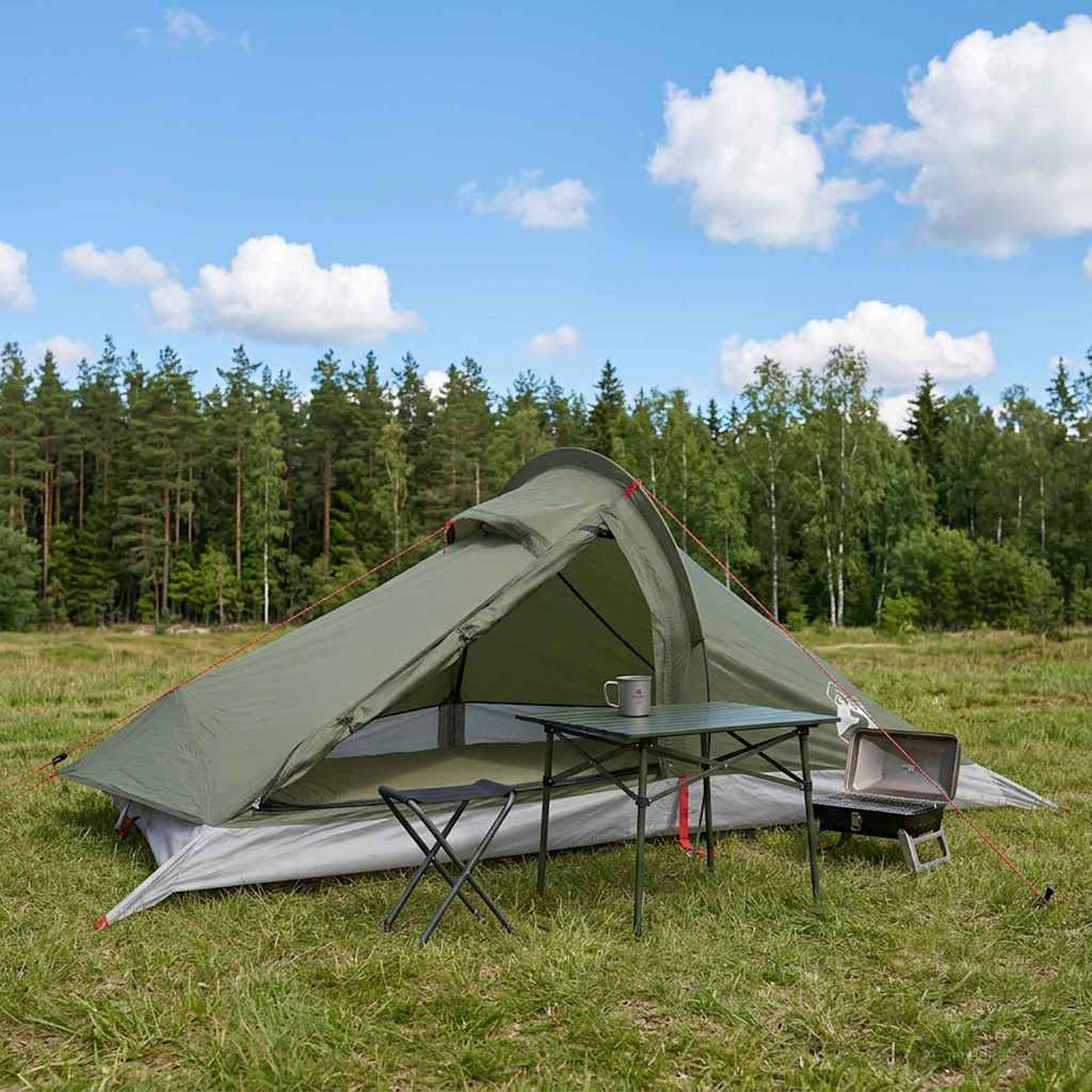 Tenda da backpacking 4 persona Verde Oliva