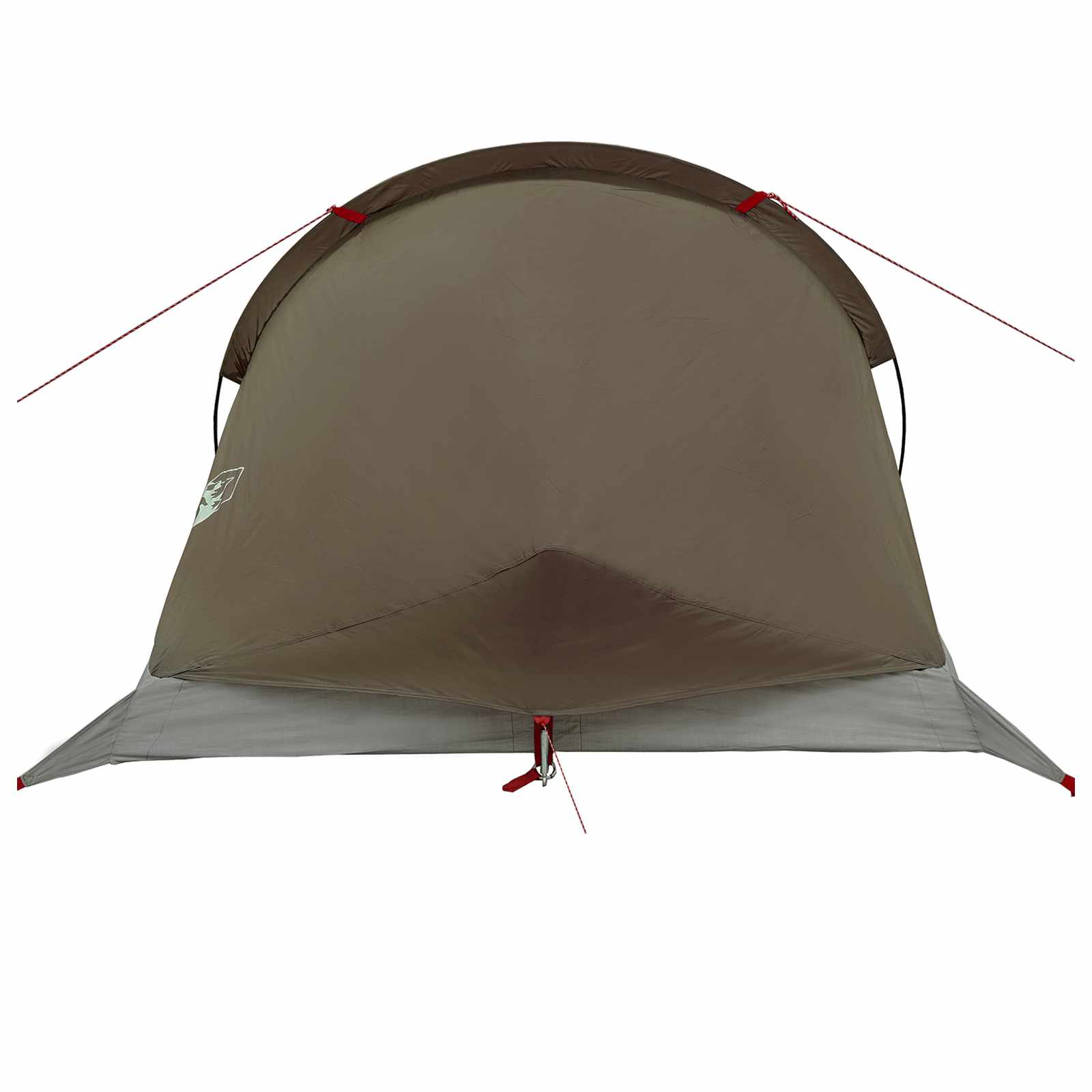 Tenda da backpacking 4 persona Marrone e Grigio
