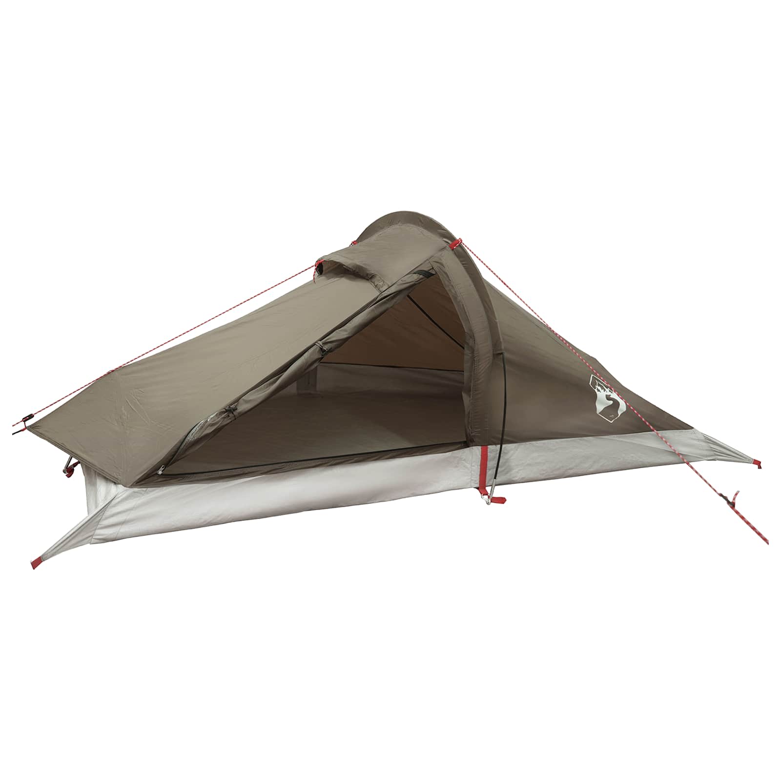 Tenda da backpacking 2 persona Marrone e Grigio