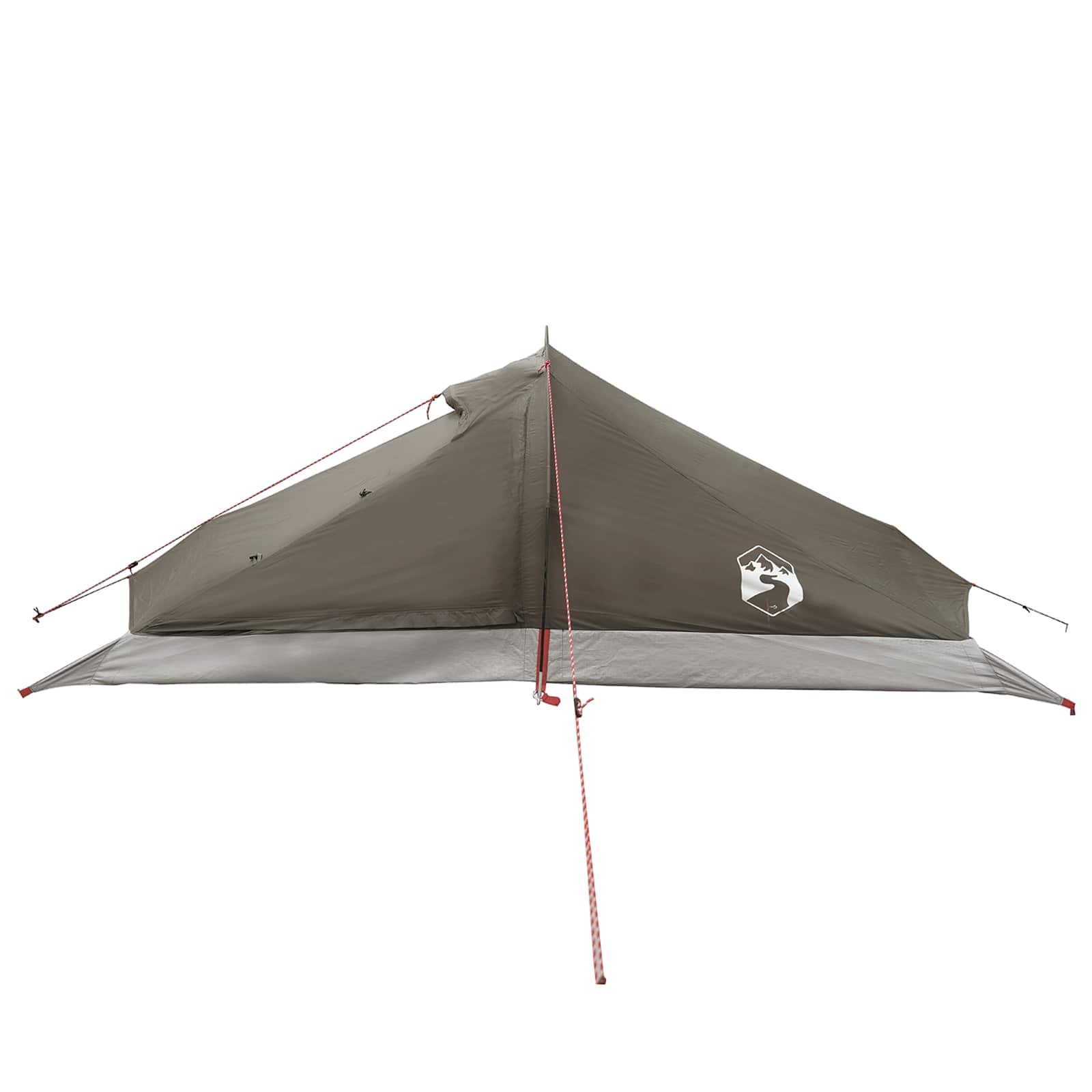 Tenda da backpacking 2 persona Marrone e Grigio