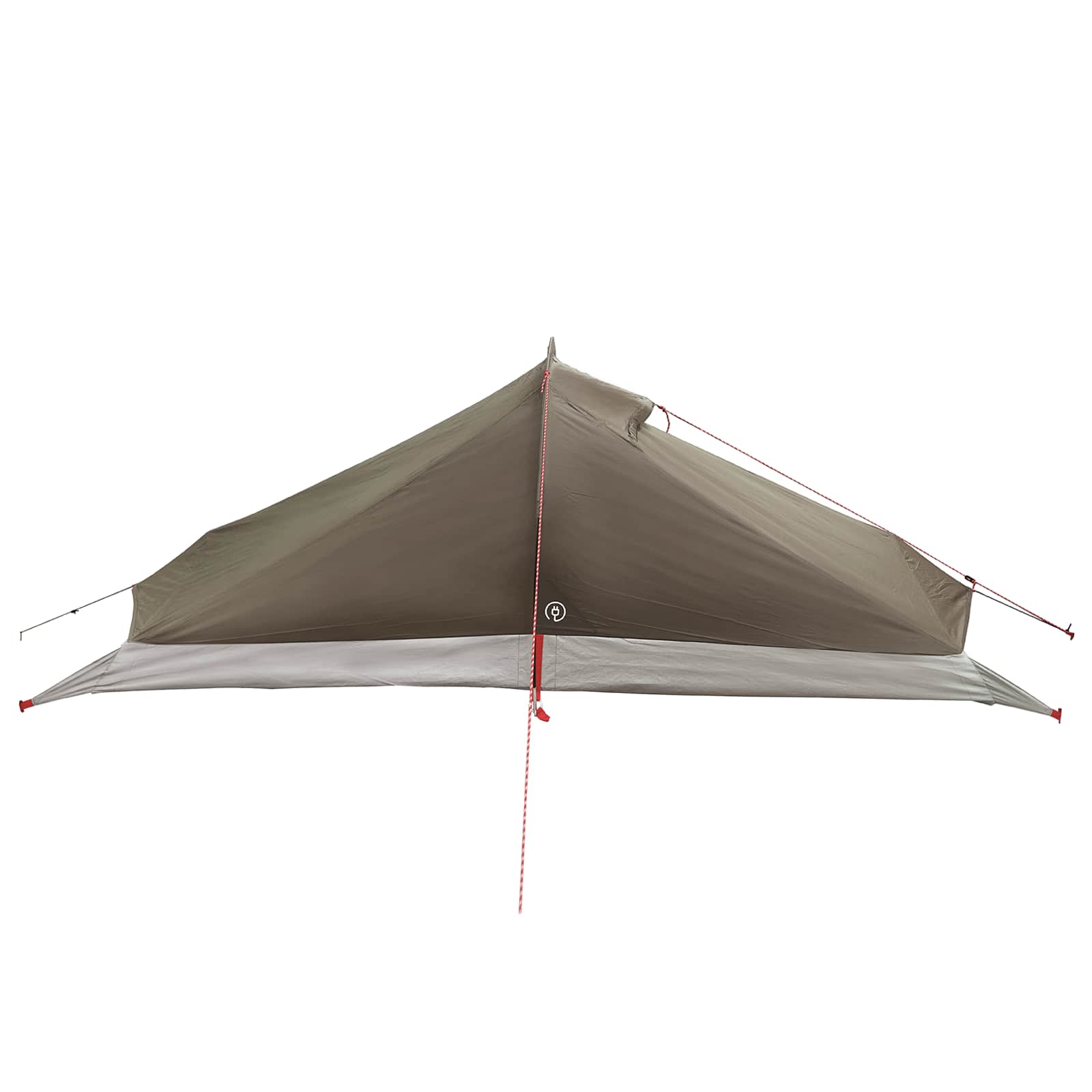 Tenda da backpacking 2 persona Marrone e Grigio