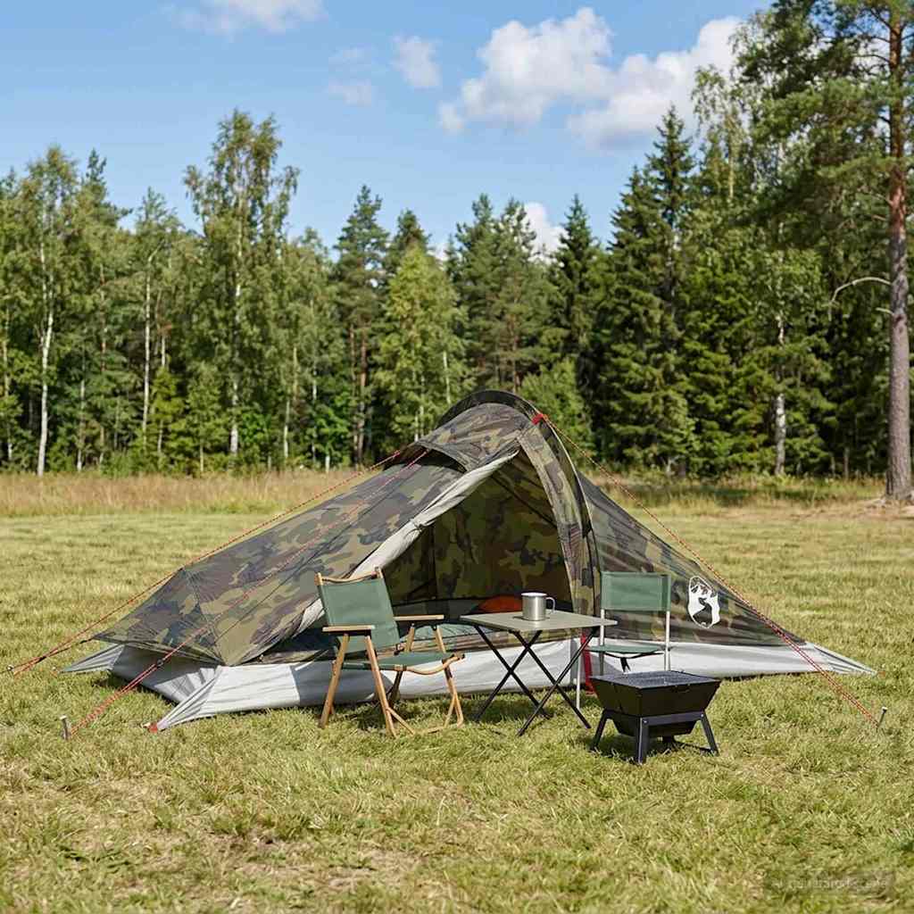 Tenda da backpacking 2 persona Mimetico