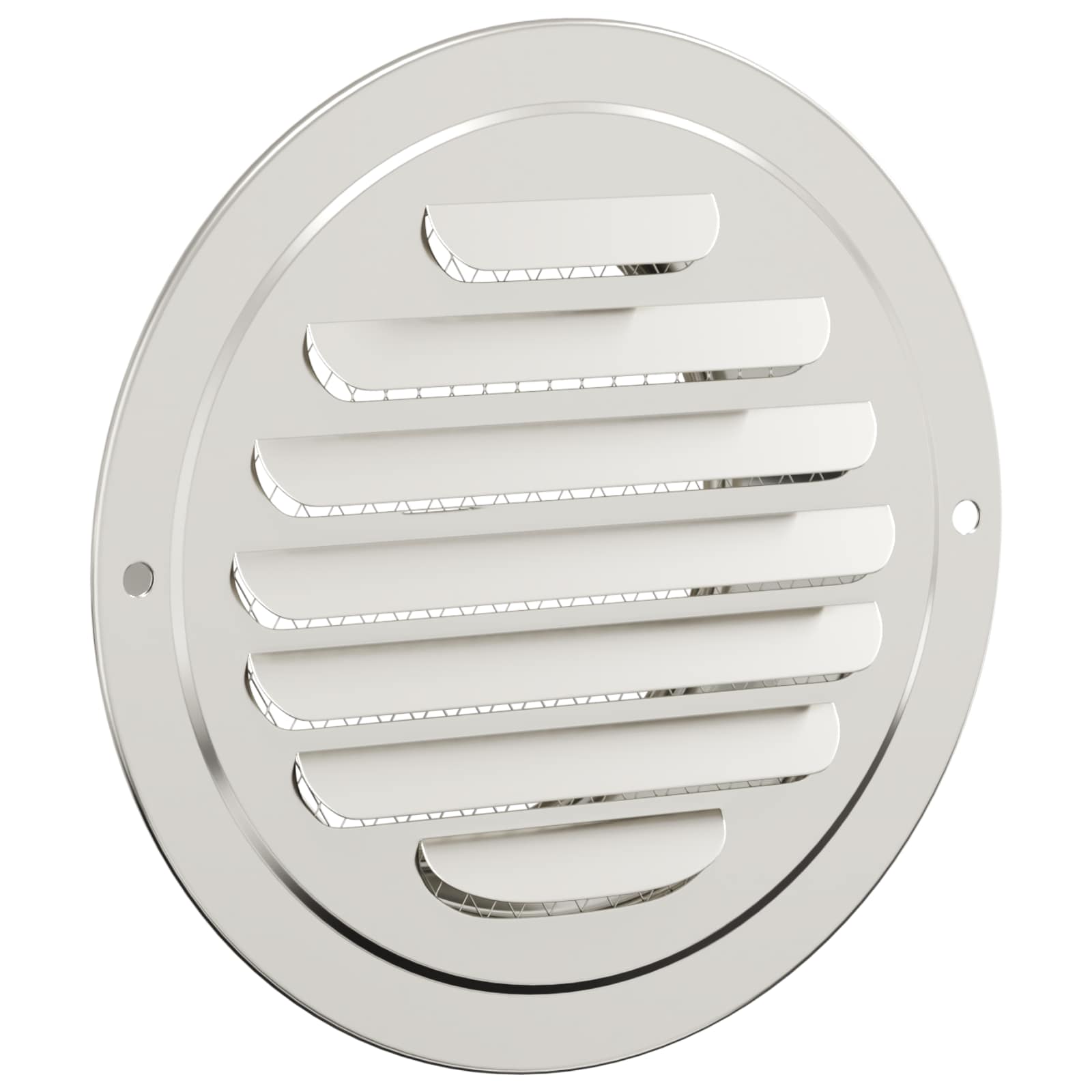 Coperture per ventilazione d'aria 4 pz Argento 80 mm