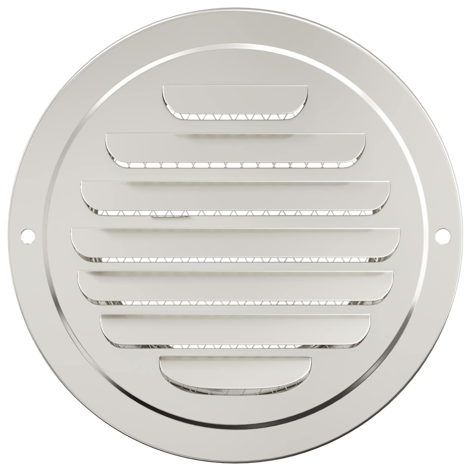 Coperture per ventilazione d'aria 4 pz Argento 80 mm