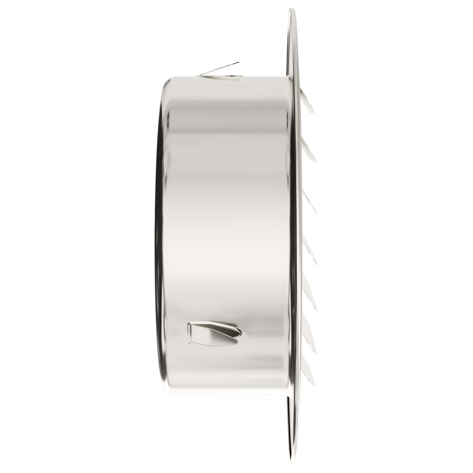 Coperture per ventilazione d'aria 4 pz Argento 80 mm