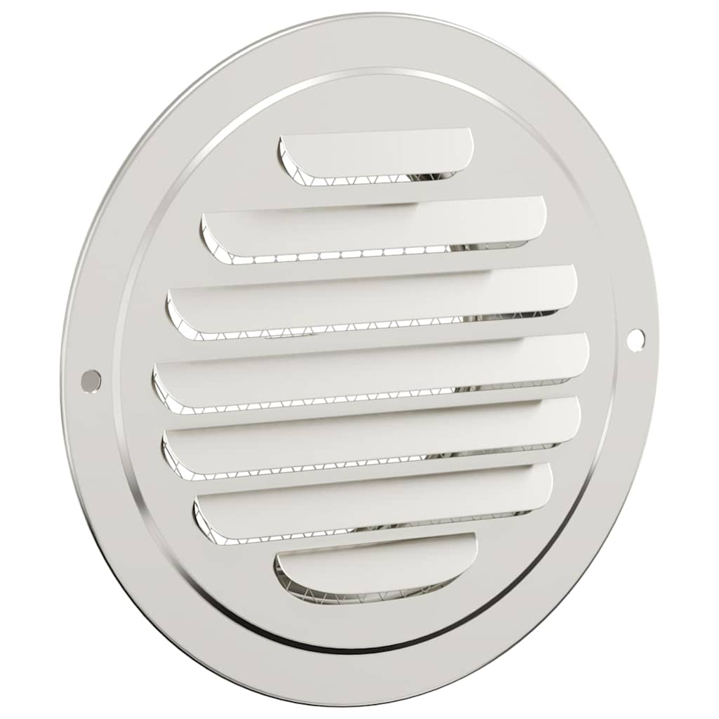 Coperture per ventilazione d'aria 4 pz Argento 100 mm