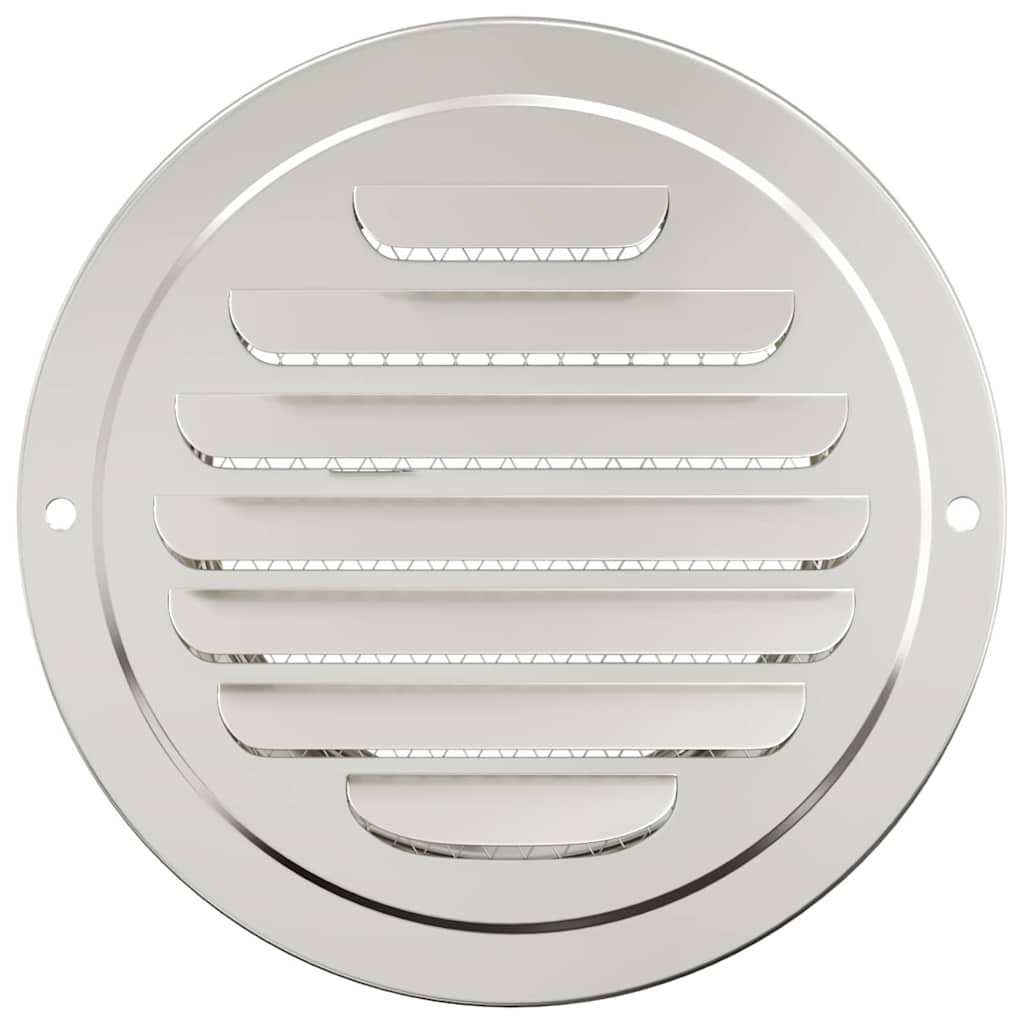Coperture per ventilazione d'aria 4 pz Argento 100 mm