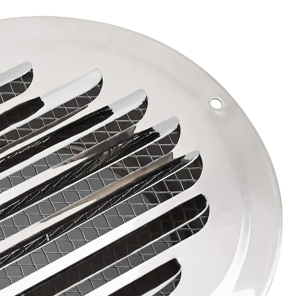 Coperture per ventilazione d'aria 4 pz Argento 100 mm
