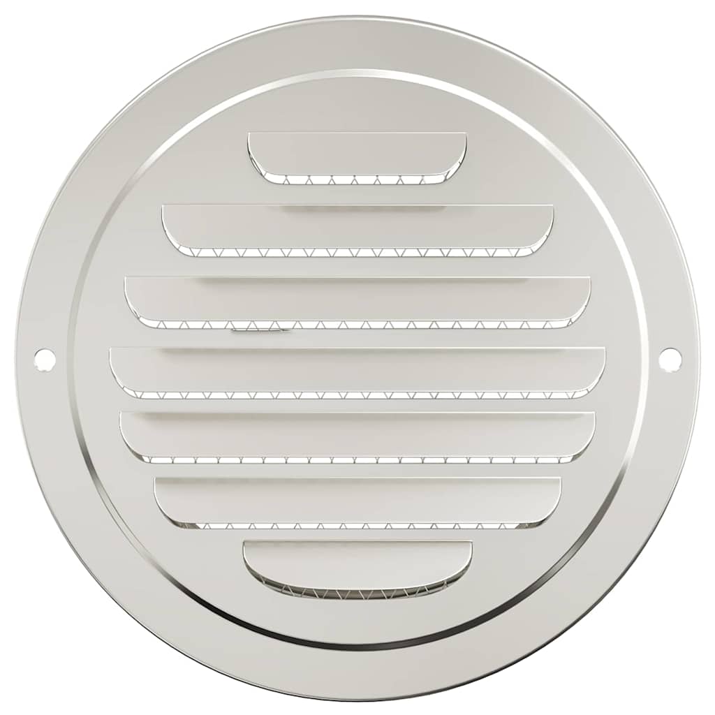 Coperture per ventilazione d'aria 4 pz Argento 125 mm