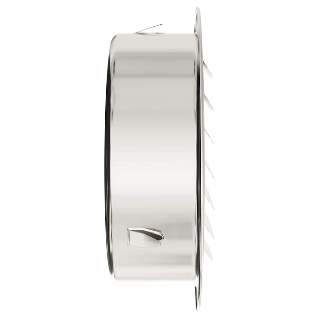 Coperture per ventilazione d'aria 4 pz Argento 125 mm