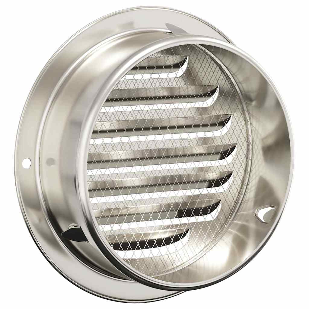 Coperture per ventilazione d'aria 4 pz Argento 125 mm