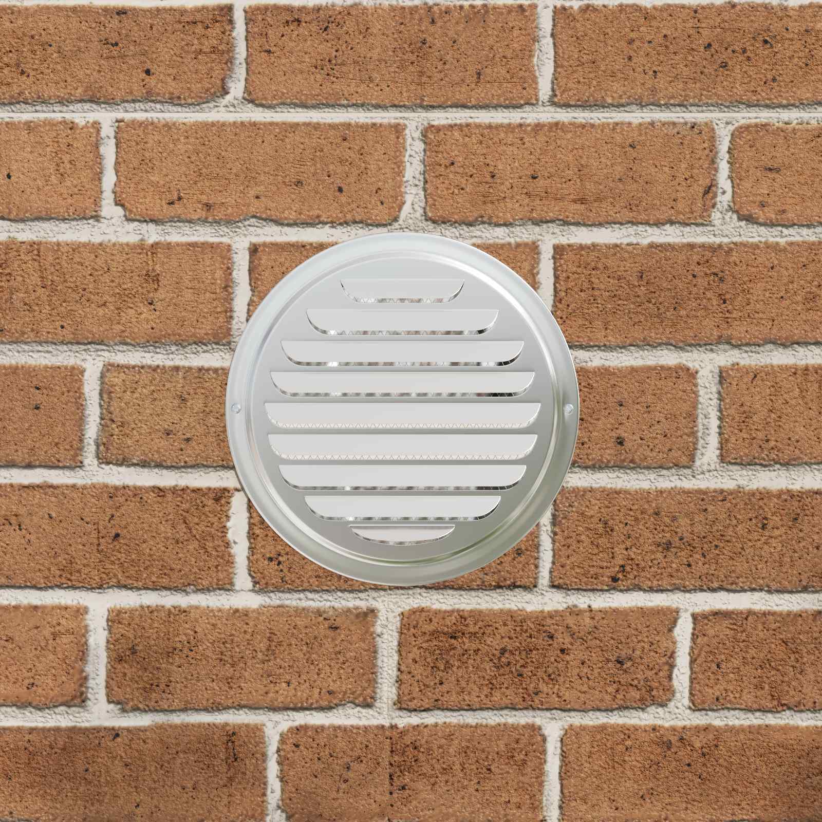 Coperture per ventilazione d'aria 4 pz Argento 150 mm