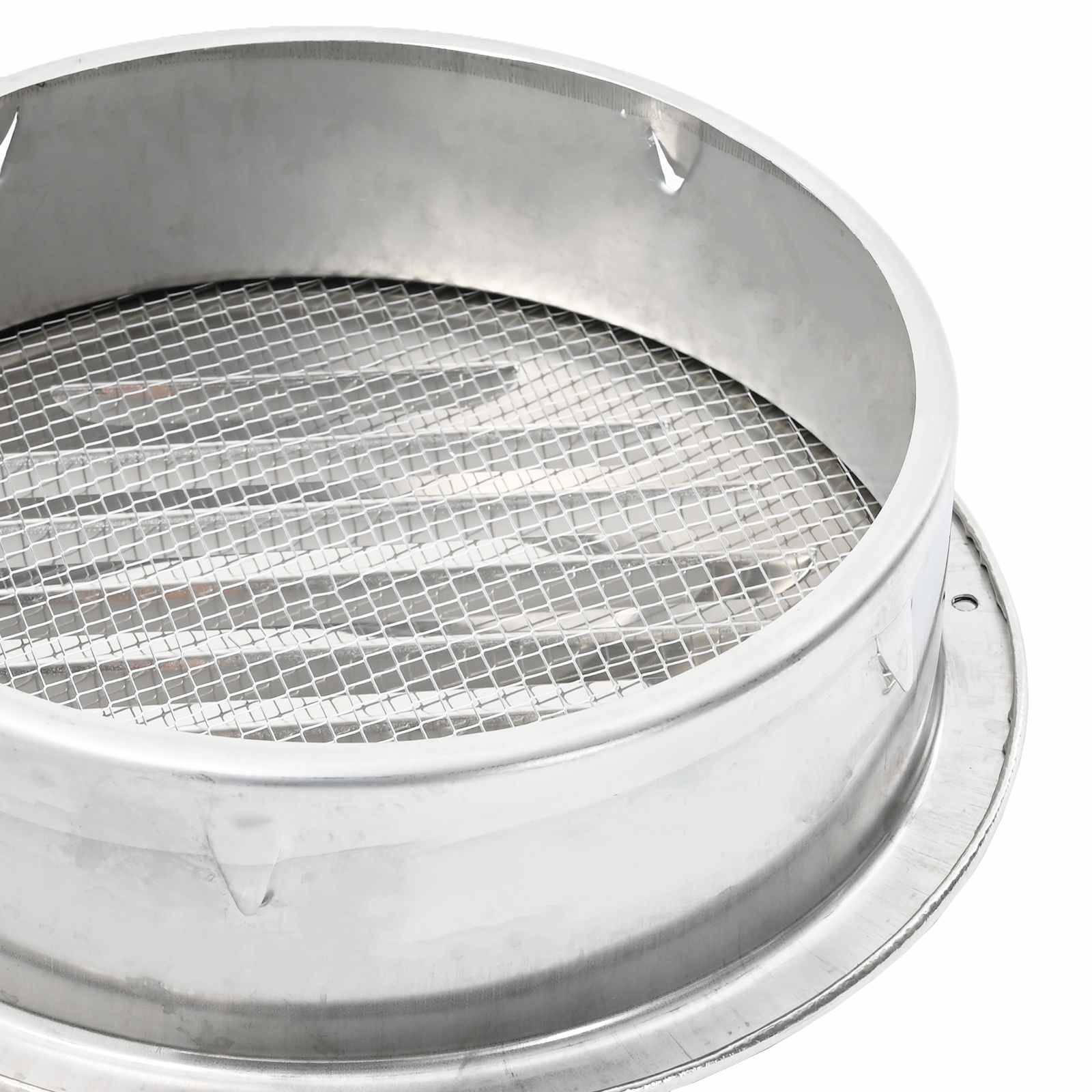 Coperture per ventilazione d'aria 4 pz Argento 150 mm
