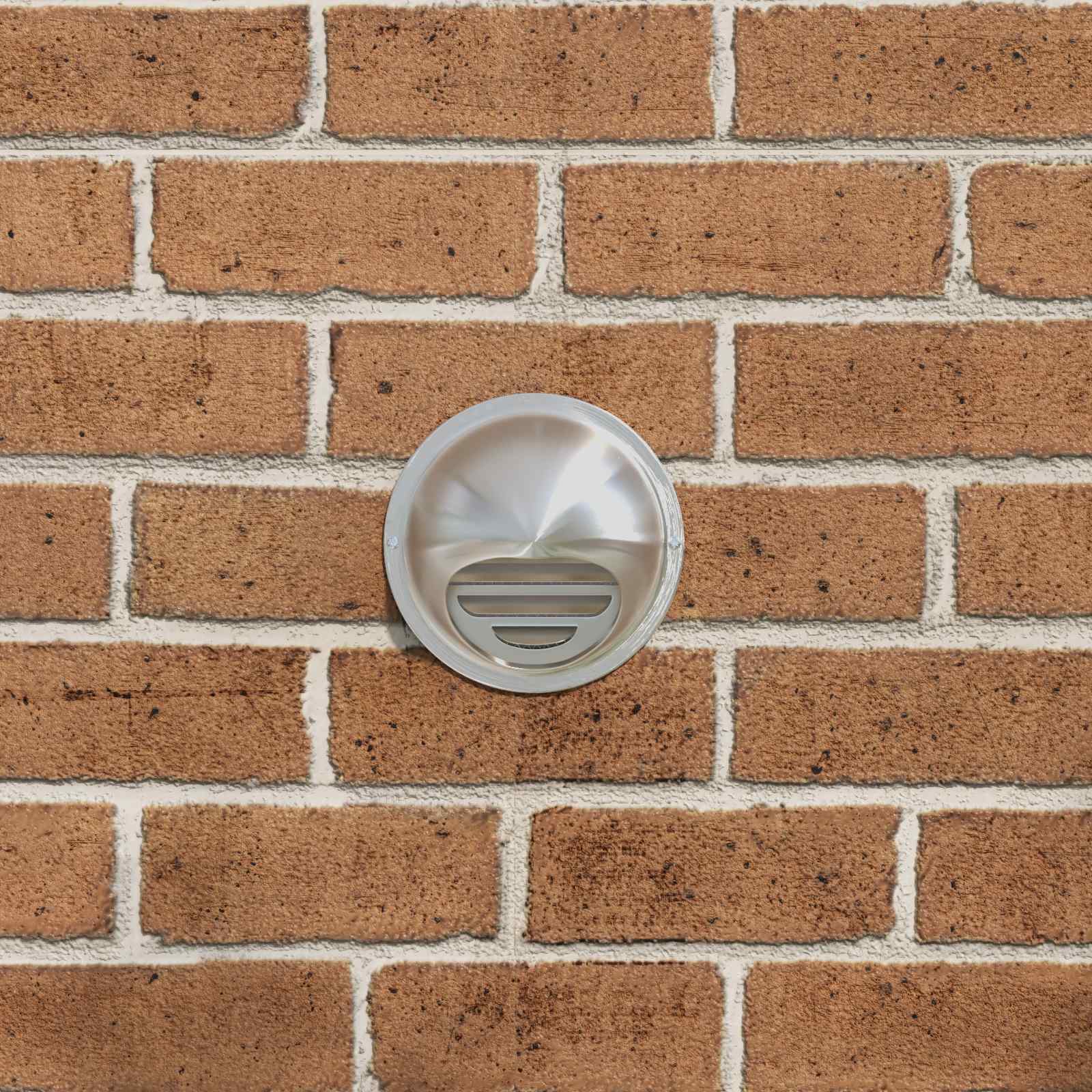 Coperture per ventilazione d'aria 8 pz Argento 80 mm