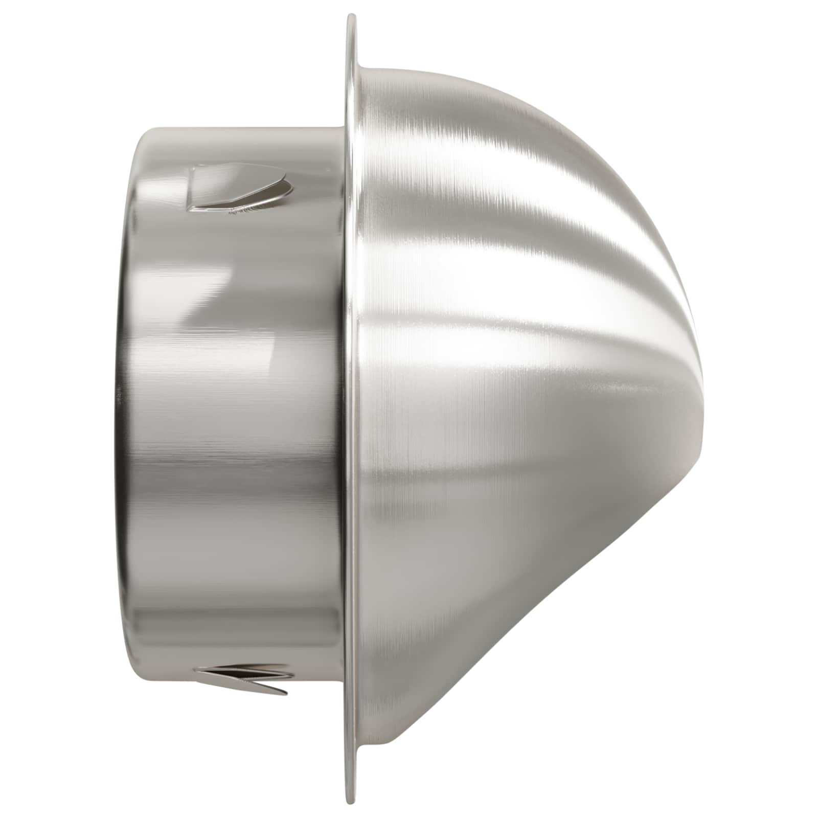 Coperture per ventilazione d'aria 8 pz Argento 80 mm