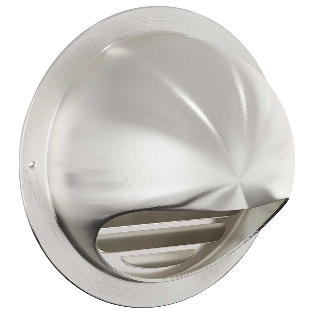 Coperture per ventilazione d'aria 8 pz Argento 150 mm