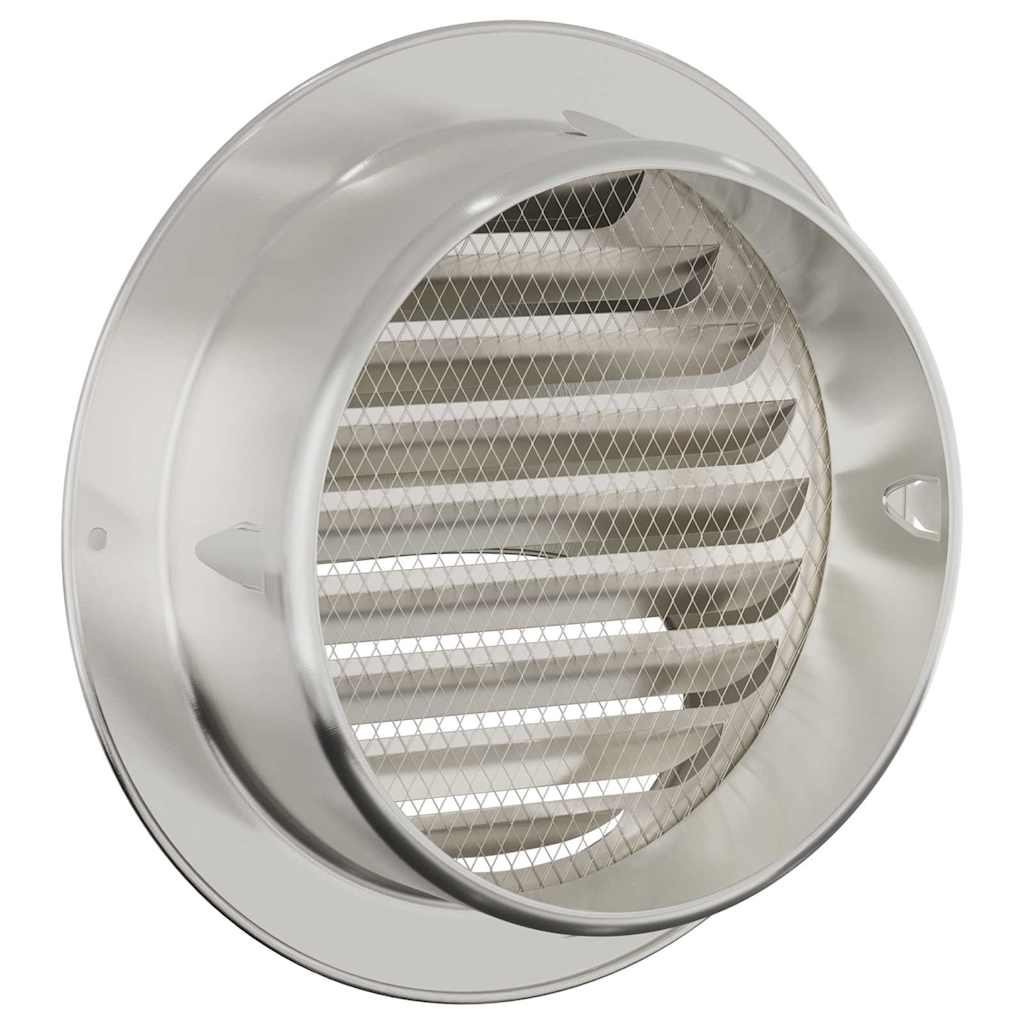 Coperture per ventilazione d'aria 8 pz Argento 150 mm
