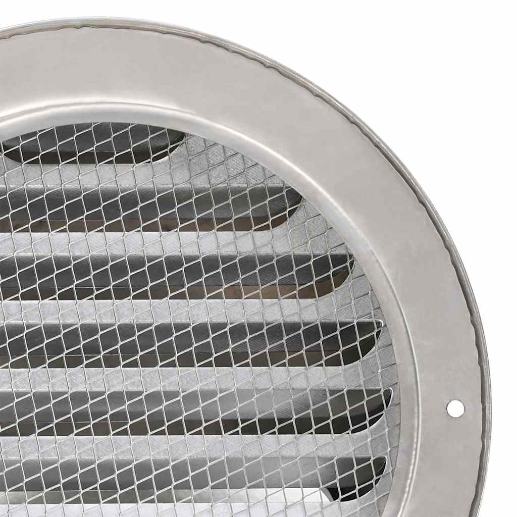 Coperture per ventilazione d'aria 8 pz Argento 150 mm