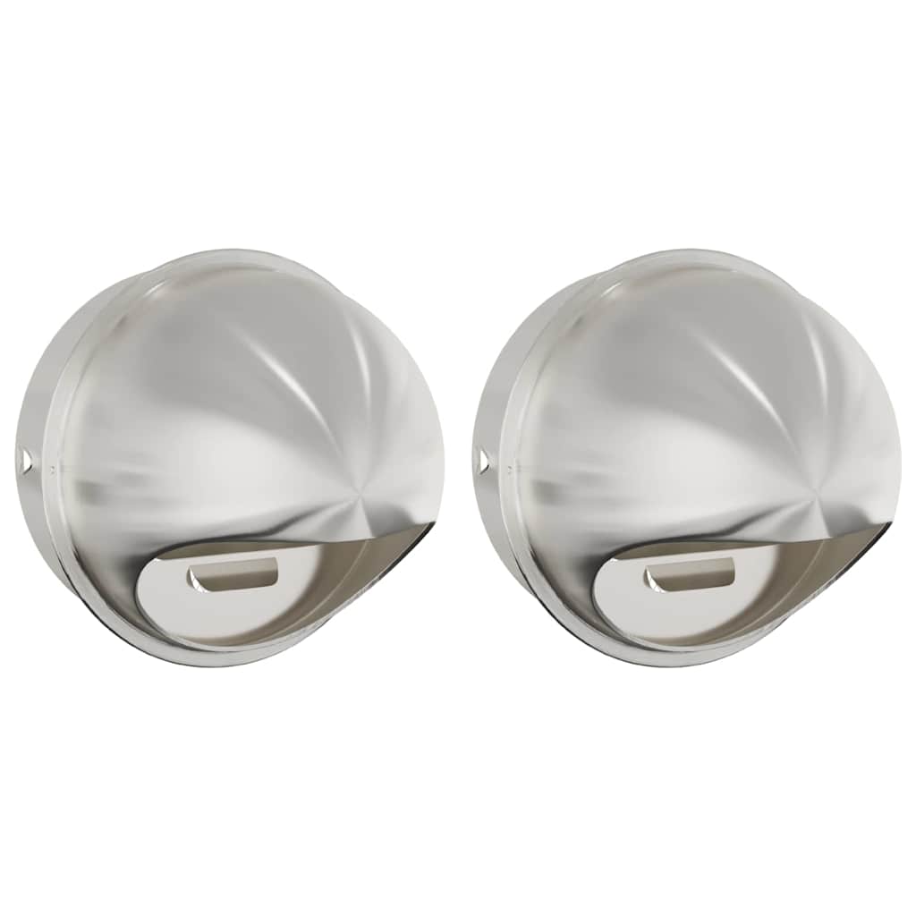 Coperture per ventilazione d'aria 2 pz Argento 200 mm