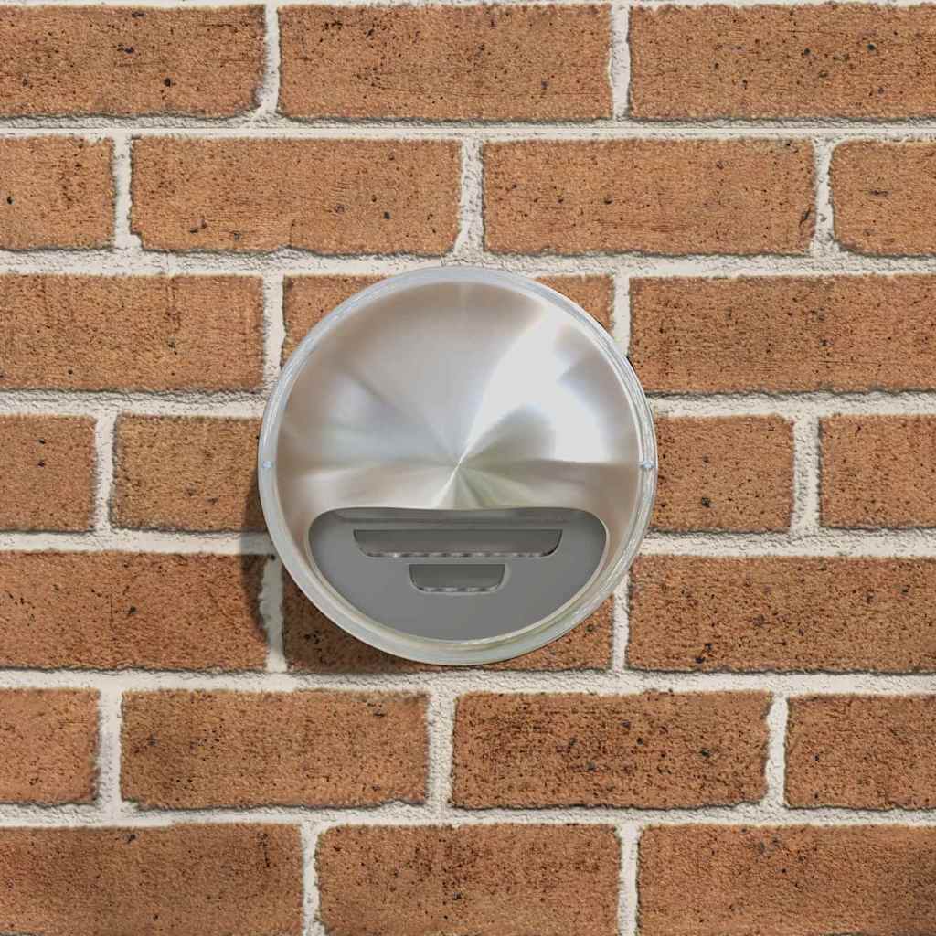 Coperture per ventilazione d'aria 2 pz Argento 200 mm
