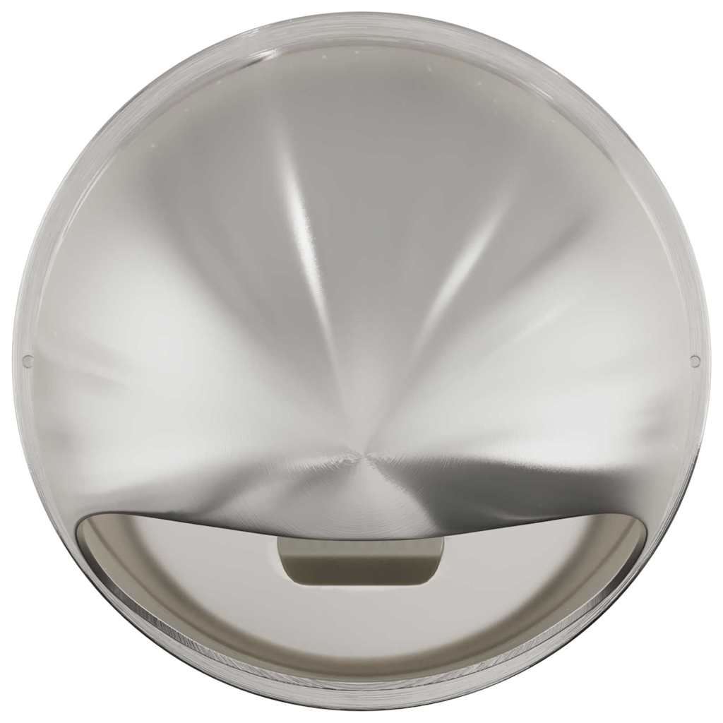 Coperture per ventilazione d'aria 8 pz Argento 200 mm