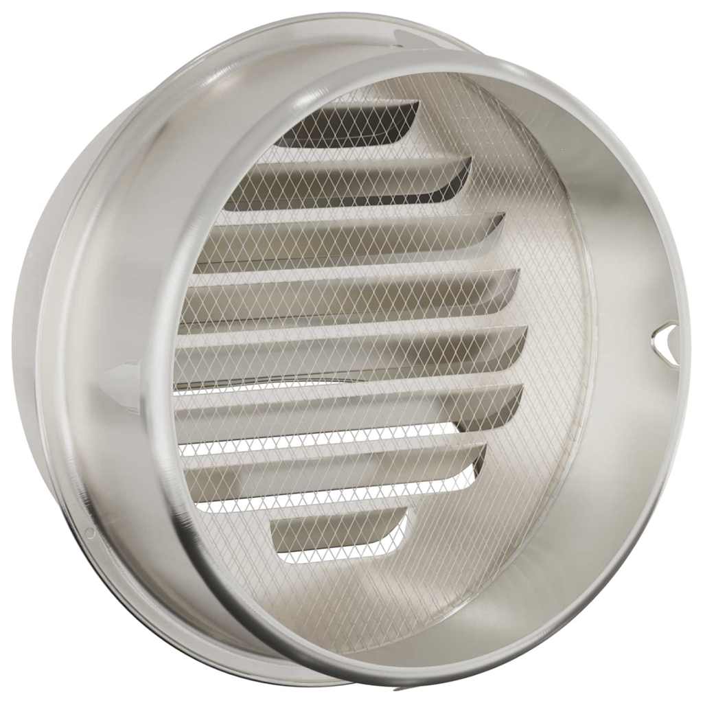 Coperture per ventilazione d'aria 8 pz Argento 200 mm