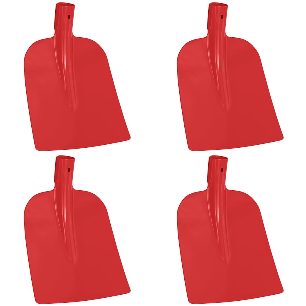Testa di Pala 4 pz Rosso 32 x 24,5 cm