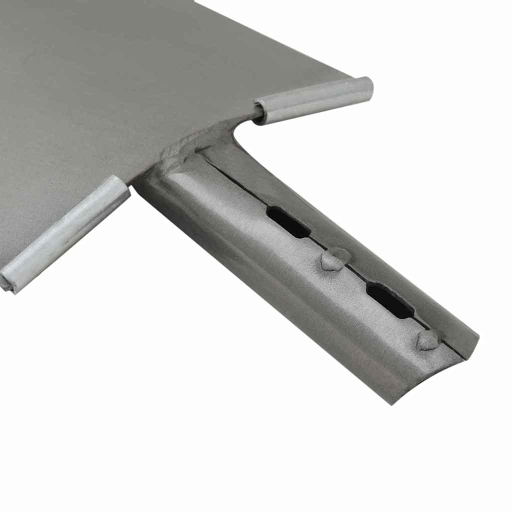 Testa di Pala Argento 43 x 17 cm Acciaio verniciato a polvere