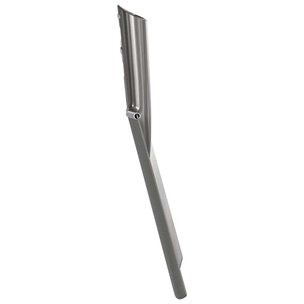 Testa di Pala Argento 43 x 17 cm Acciaio verniciato a polvere