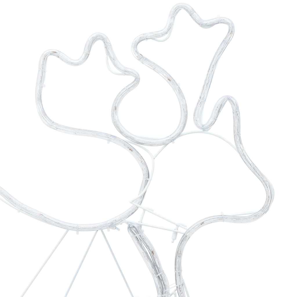 Decorazioni Natalizie LED Multicolore 69 x 79 cm PVC