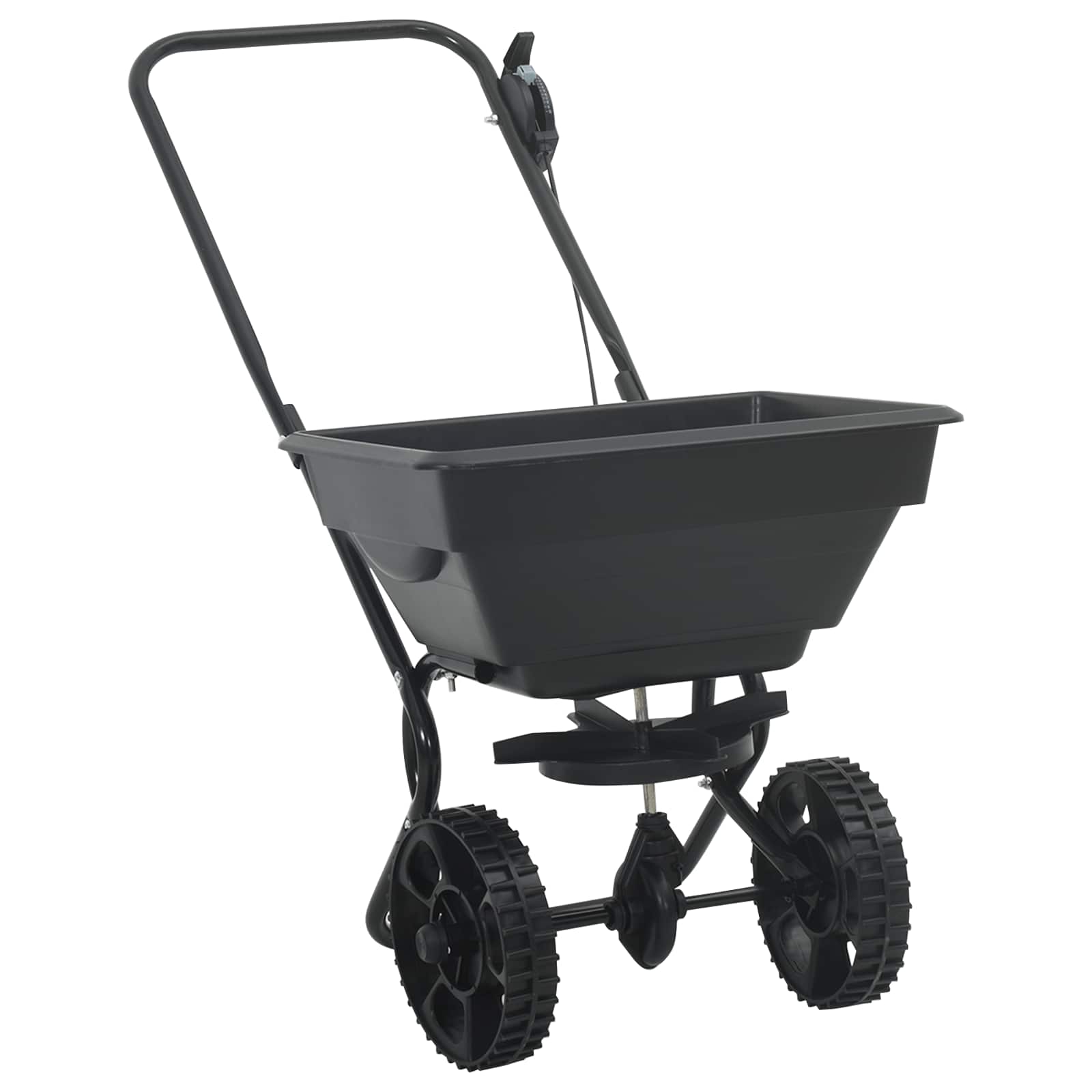 Spanditore Nero 82 x 46 x 75 cm PVC e Acciaio