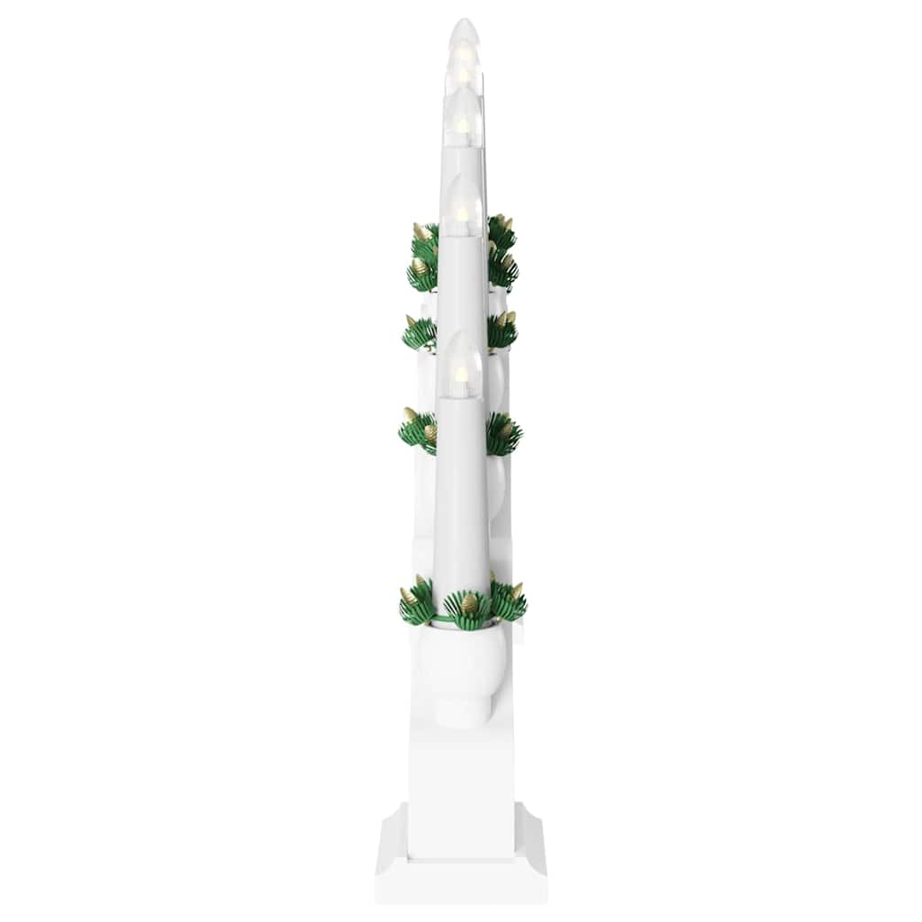 Arco di Candele di Natale con 10 Candele LED LED Bianco caldo