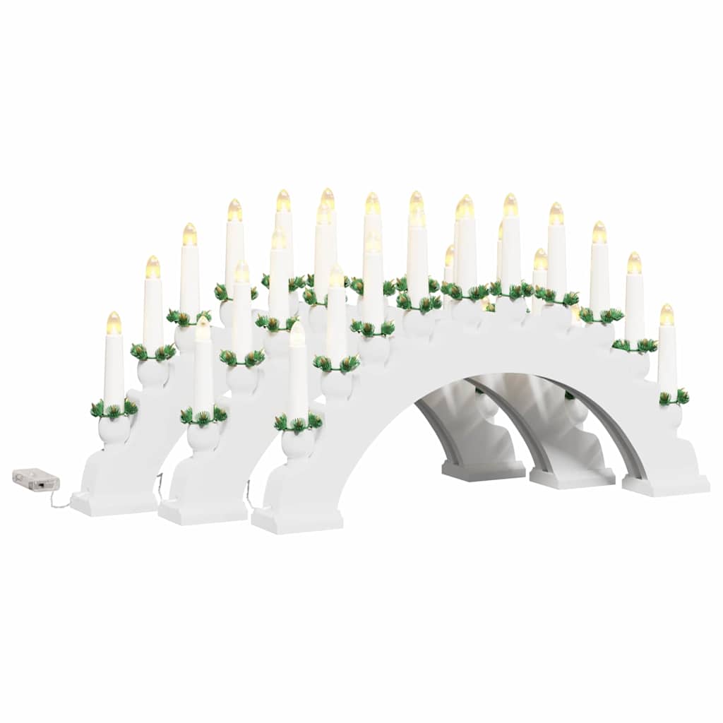 Arco di Candele di Natale con 10 Candele LED 3 pz LED