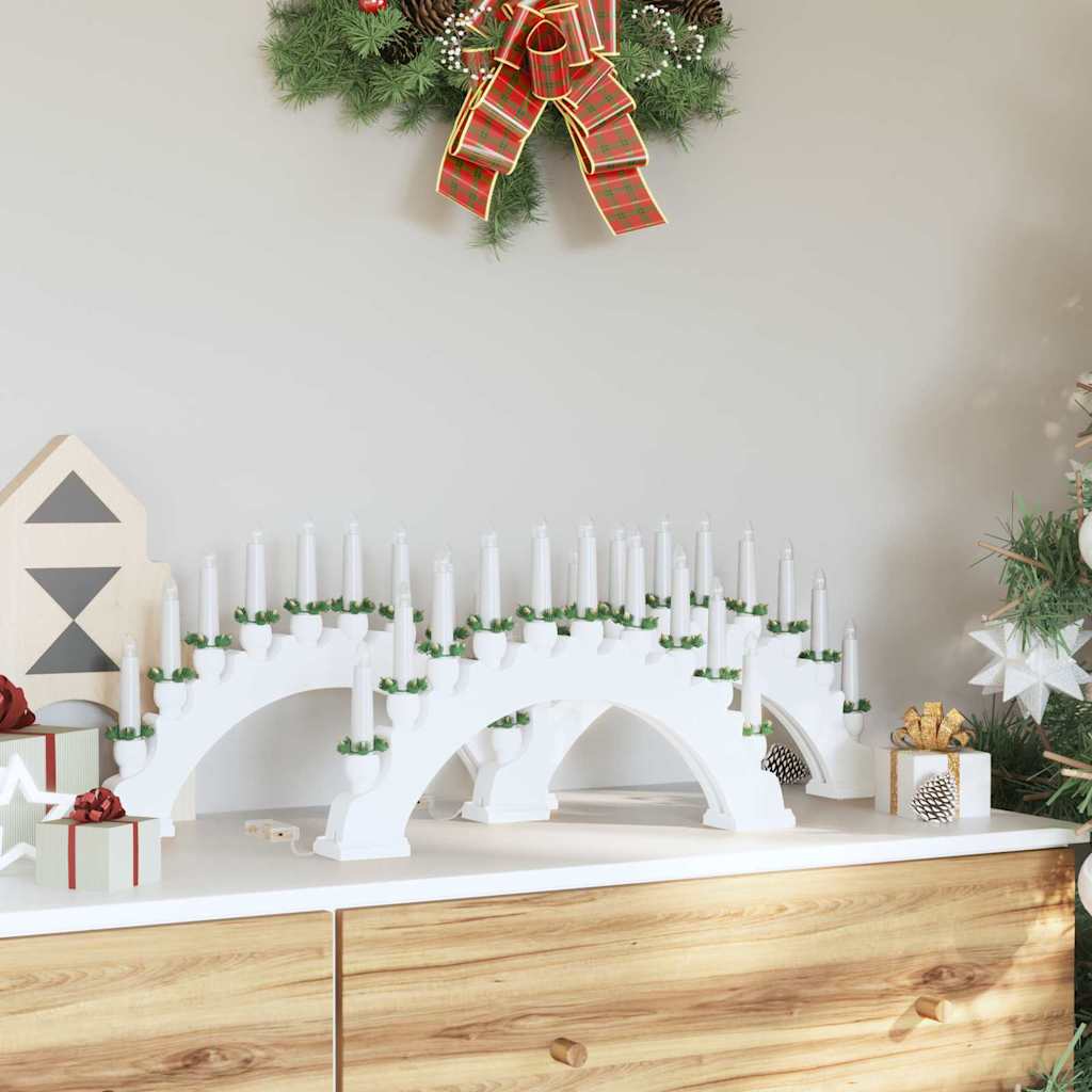 Arco di Candele di Natale con 10 Candele LED 3 pz LED