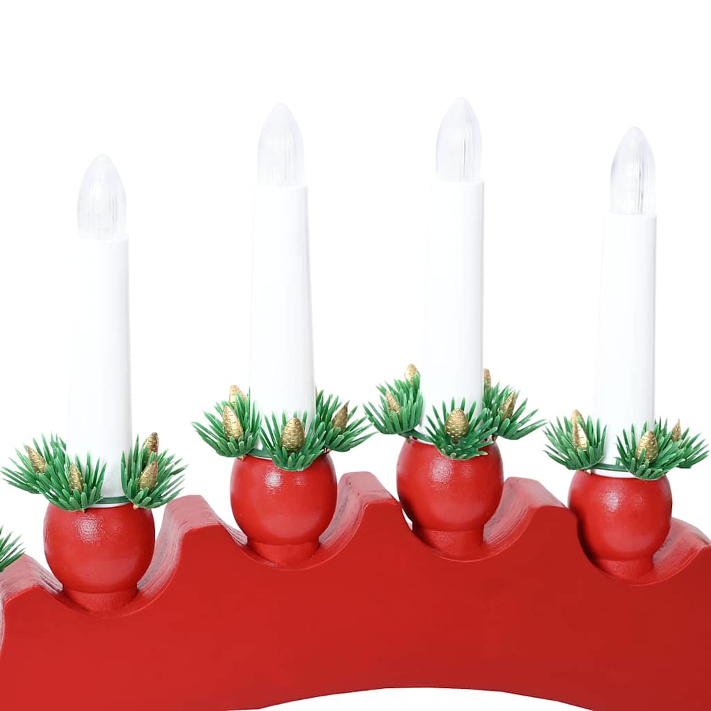 Arco di Candele di Natale con 10 Candele LED 3 pz LED
