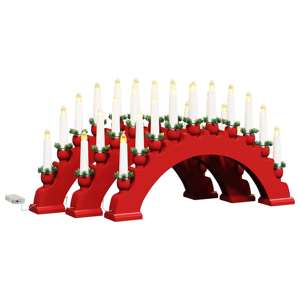 Arco di Candele di Natale con 10 Candele LED 3 pz LED