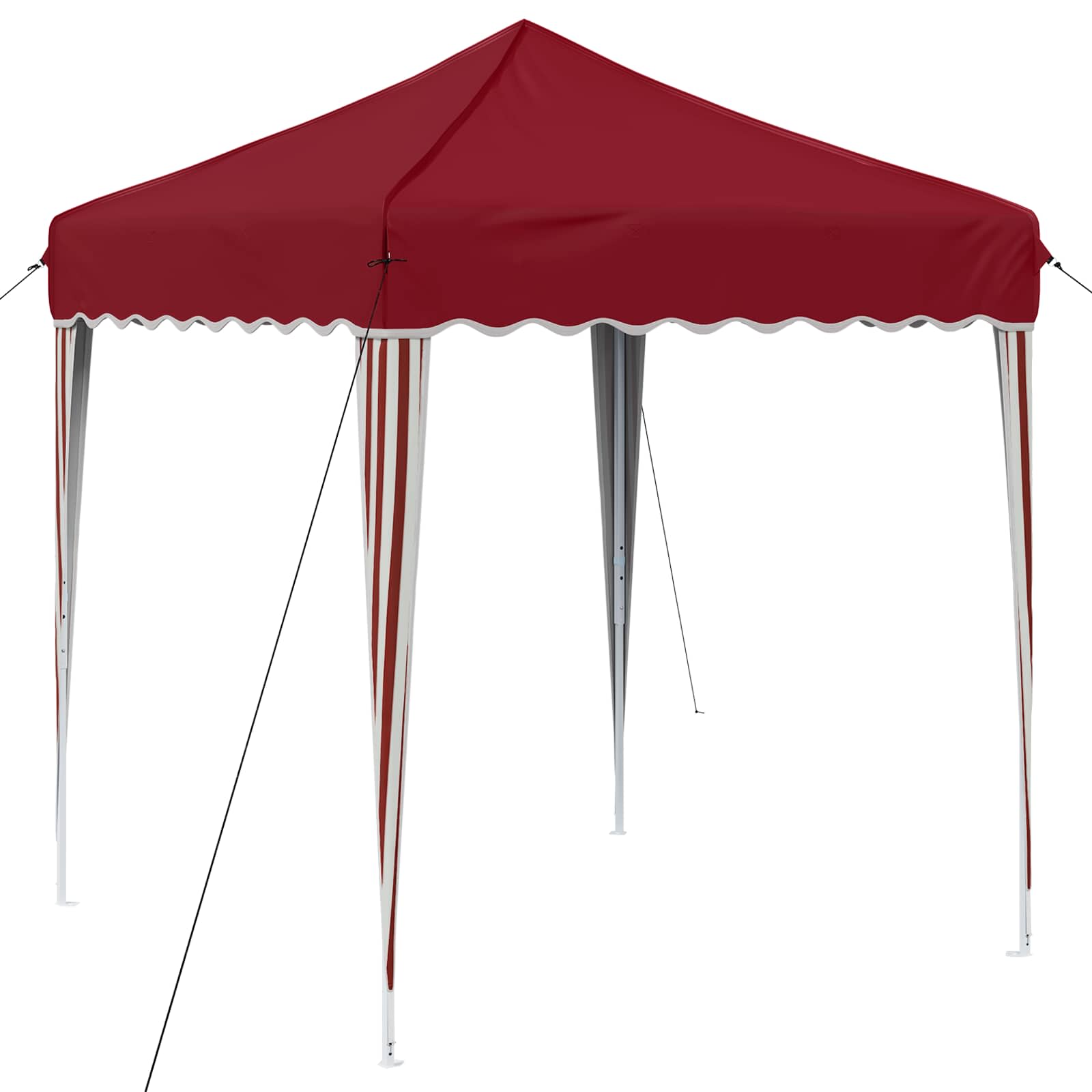 Tenda per feste a pop-up 195 x 195 x 245 cm Borgogna