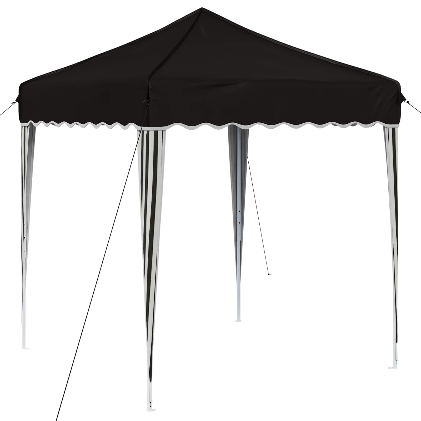 Tenda per feste a pop-up 195 x 195 x 245 cm Nero Tessuto Oxford