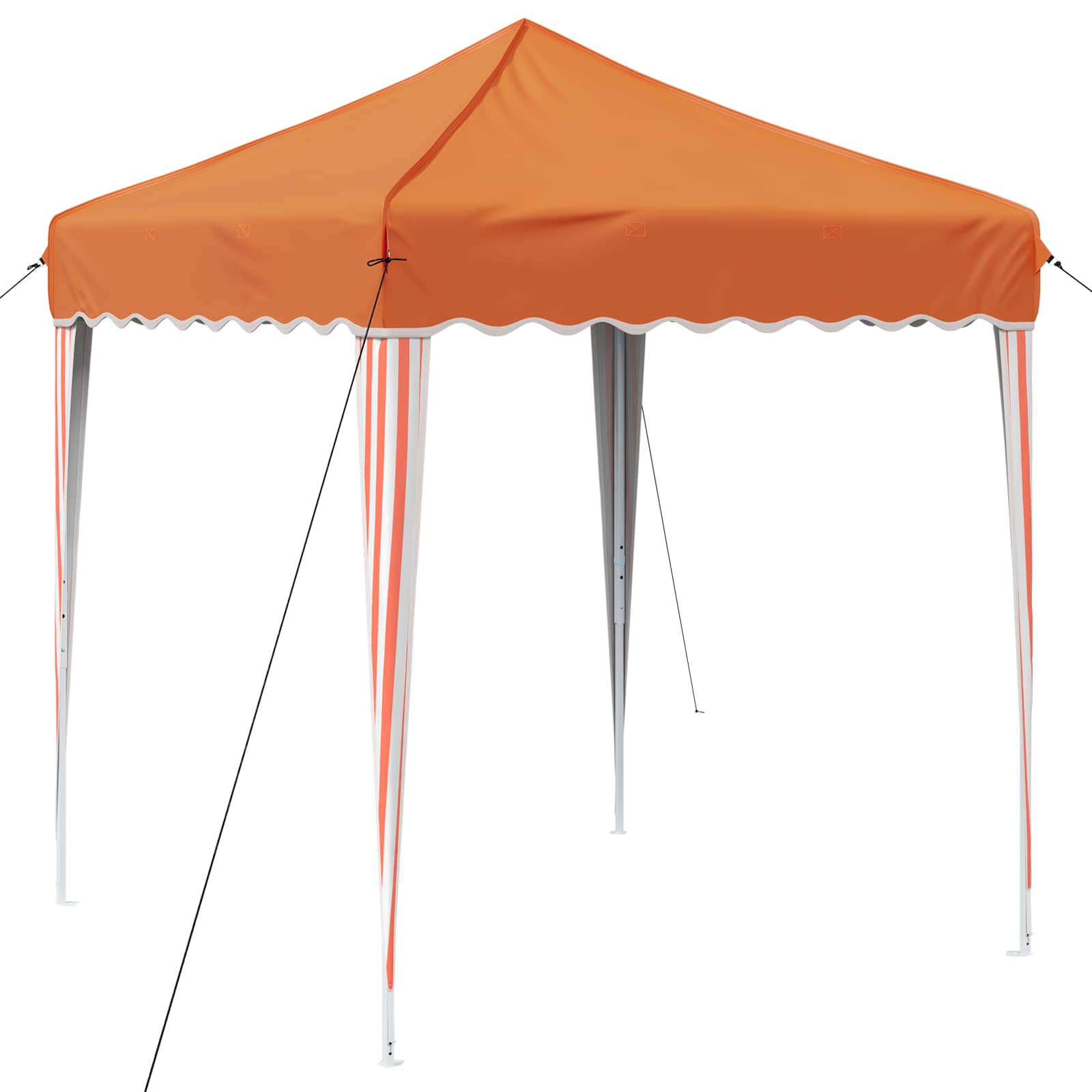 Tenda per feste a pop-up 195 x 195 x 245 cm Arancione