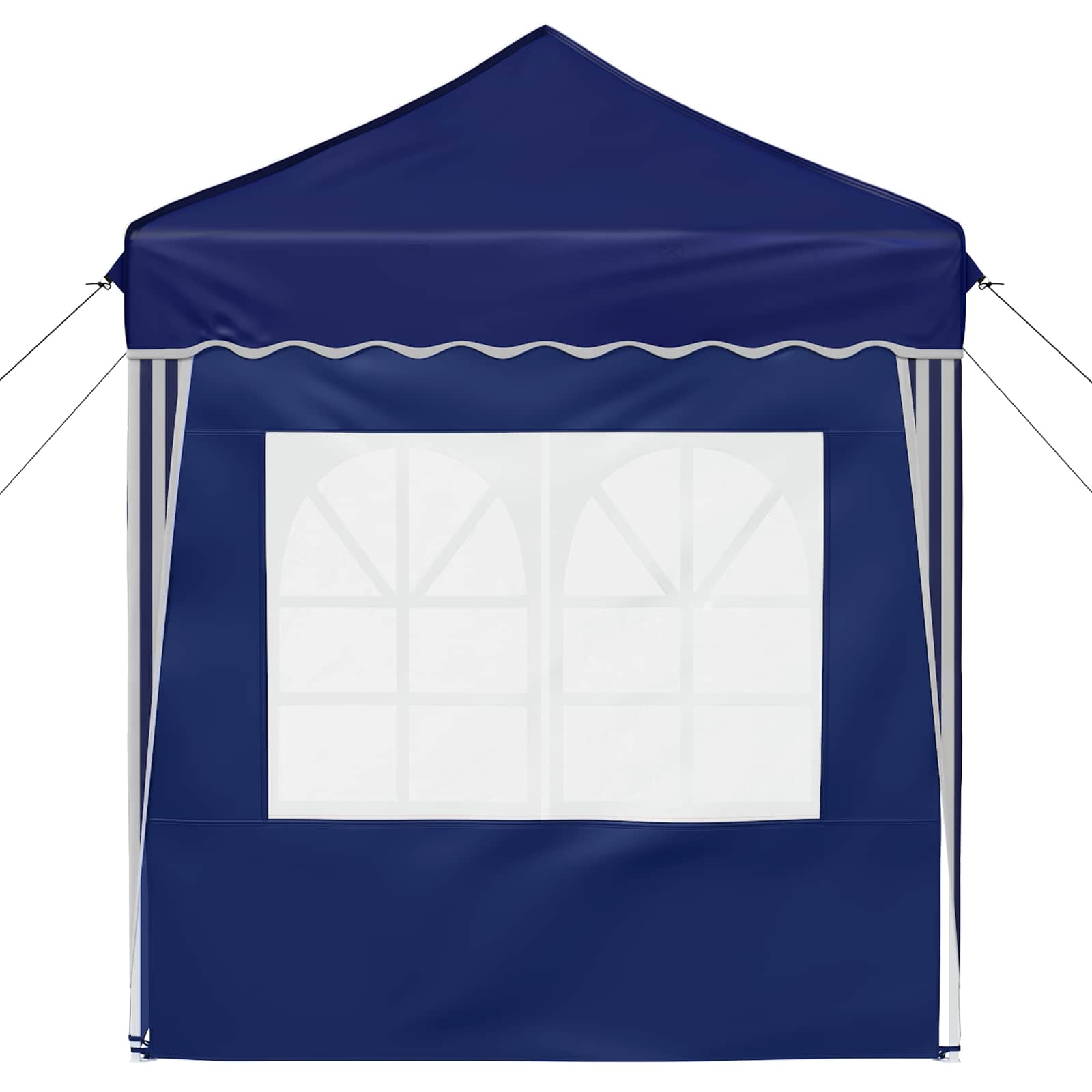 Tenda per feste a pop-up 195 x 195 x 245 cm Blu Tessuto Oxford