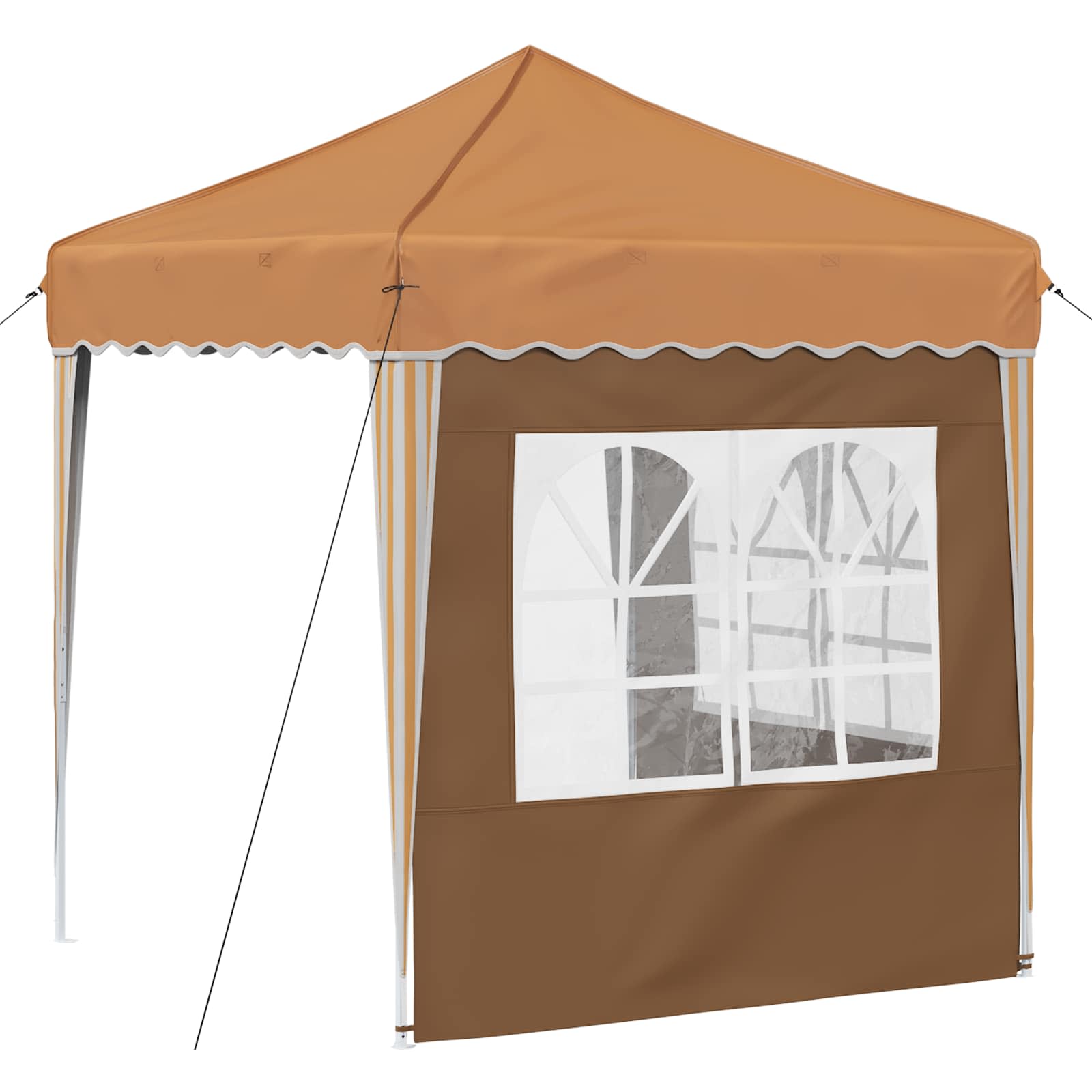 Tenda per feste a pop-up 195 x 195 x 245 cm Beige