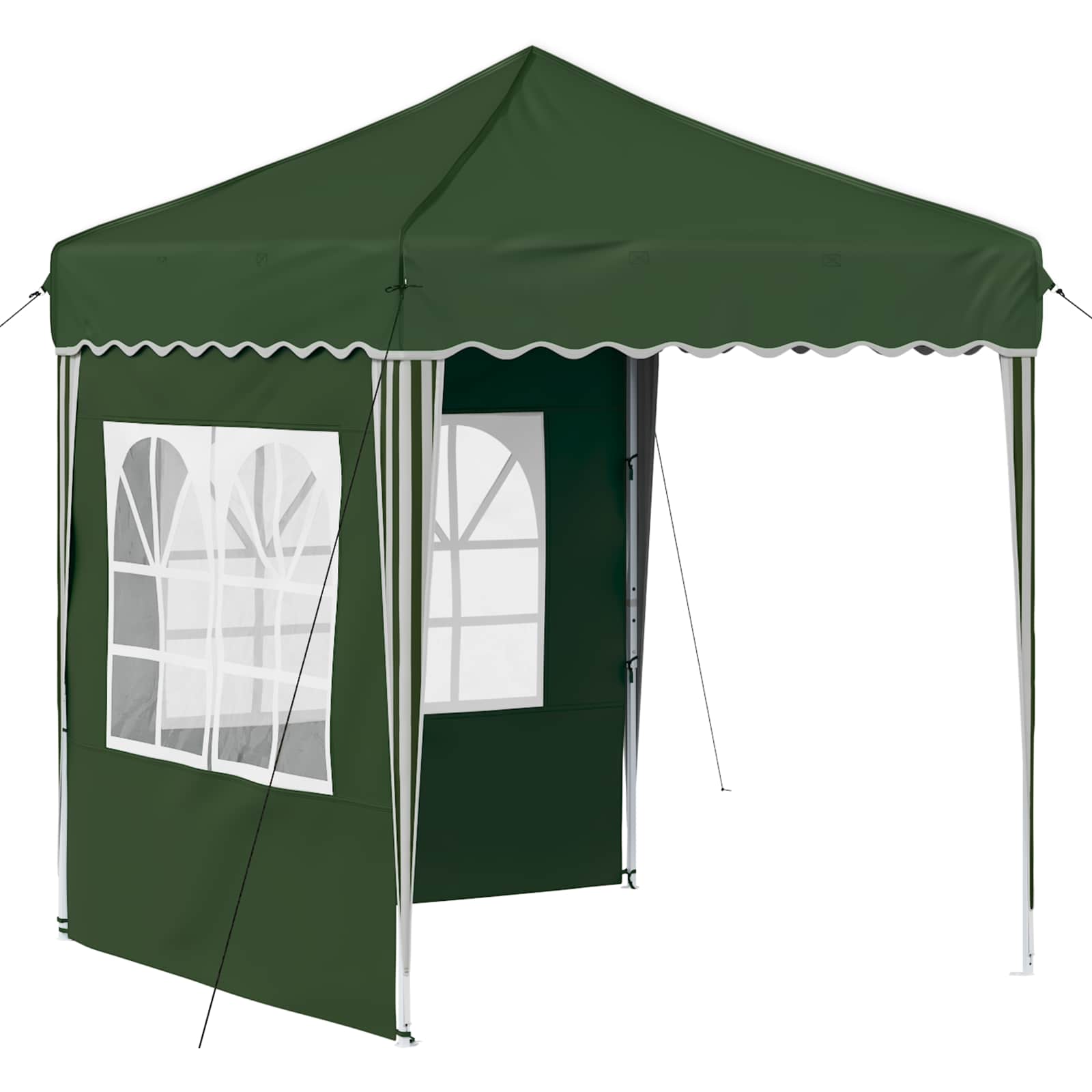 Tenda per feste a pop-up 195 x 195 x 245 cm Verde