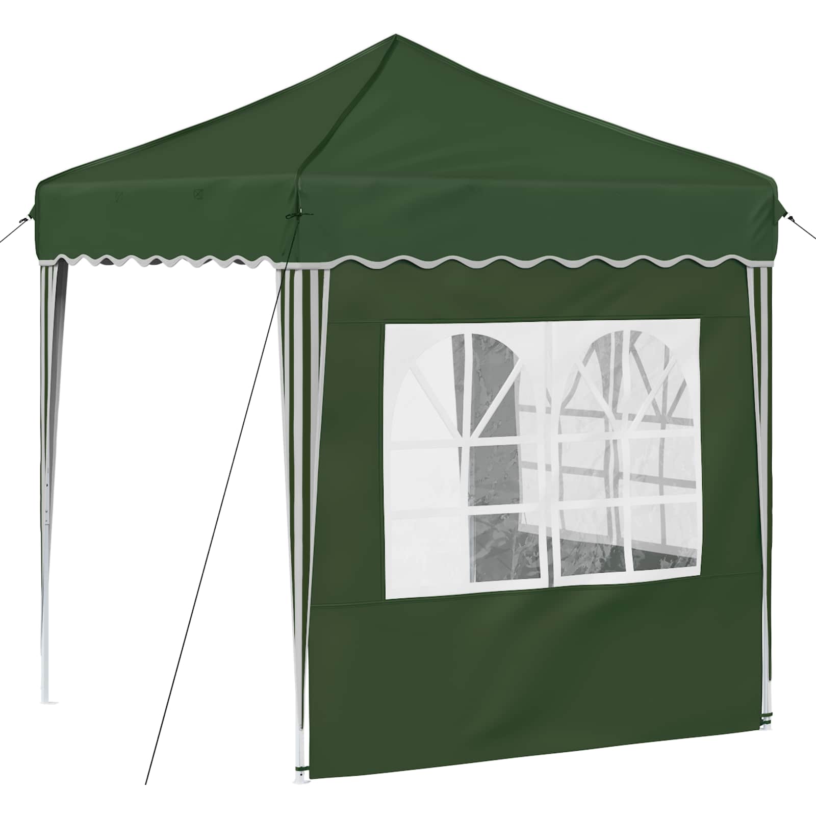 Tenda per feste a pop-up 195 x 195 x 245 cm Verde