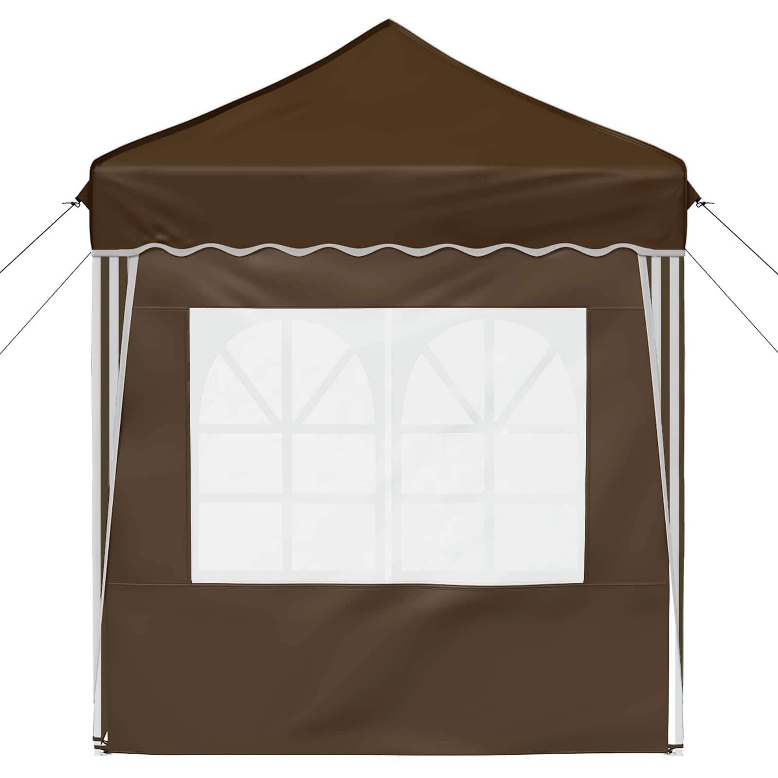Tenda per feste a pop-up 195 x 195 x 245 cm Tortora