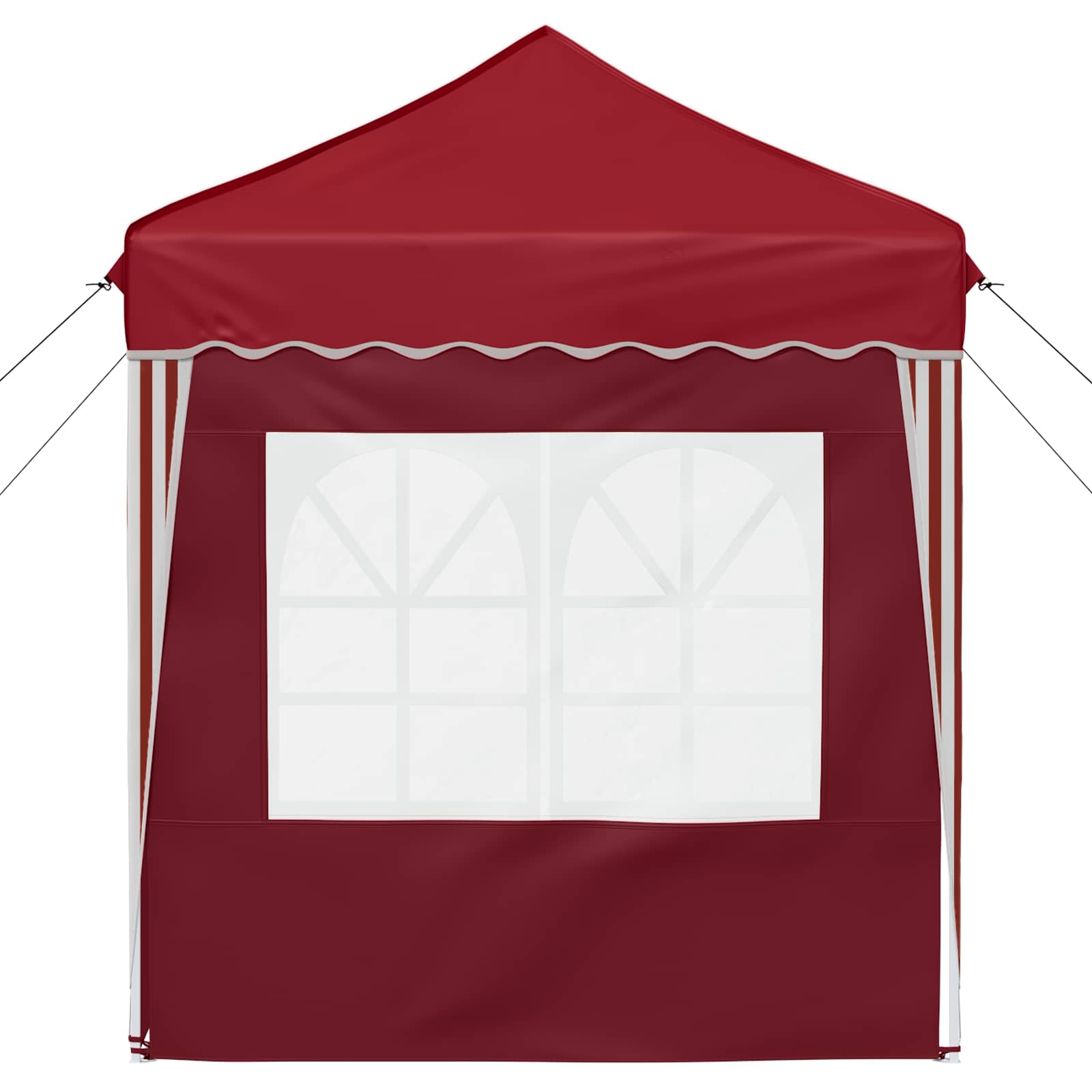 Tenda per feste a pop-up 195 x 195 x 245 cm Borgogna