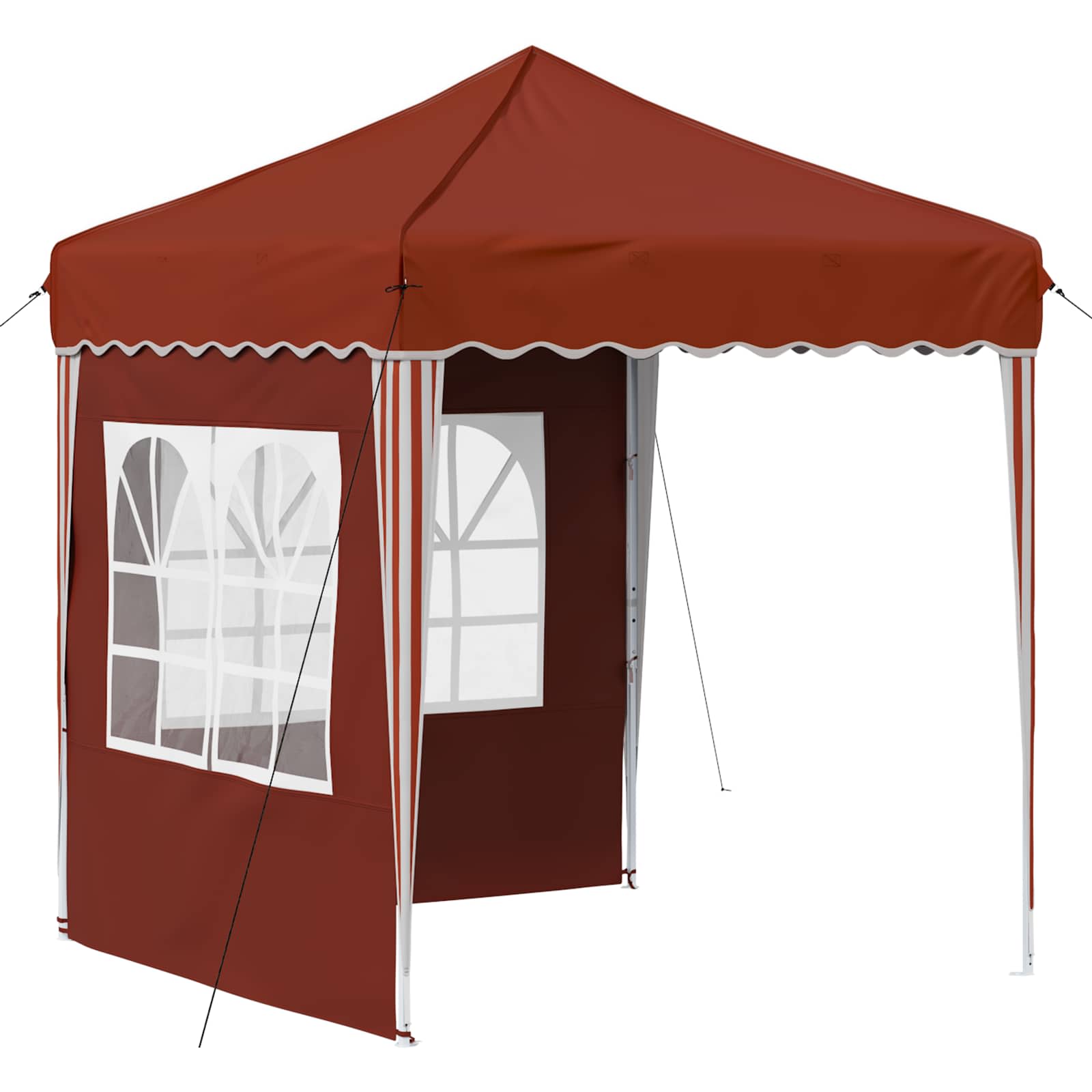 Tenda per feste a pop-up 195 x 195 x 245 cm Terracotta